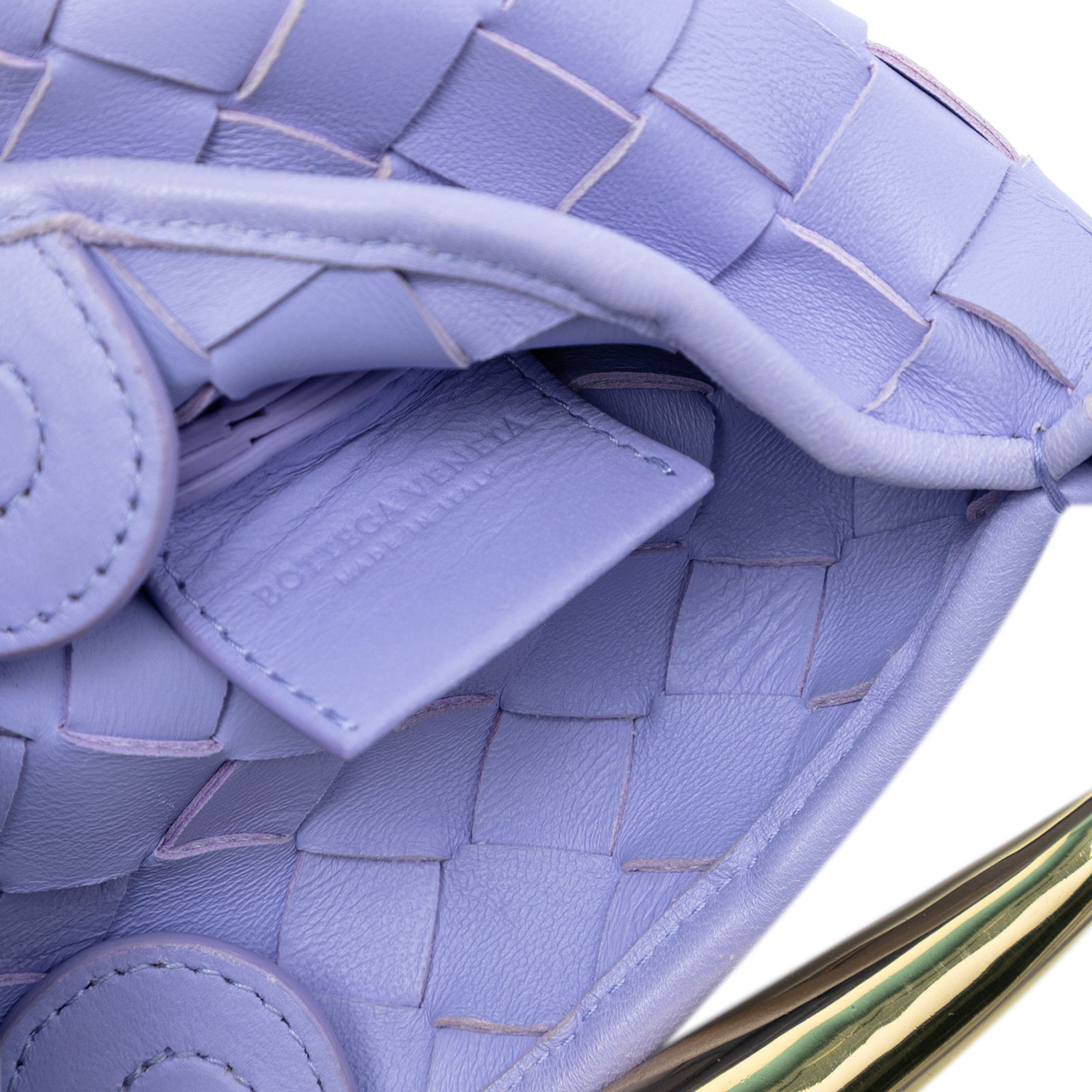 Bottega Veneta Bottega Veneta Baby Lambskin Intrecciato Sardine Size ONE SIZE - 5 Thumbnail