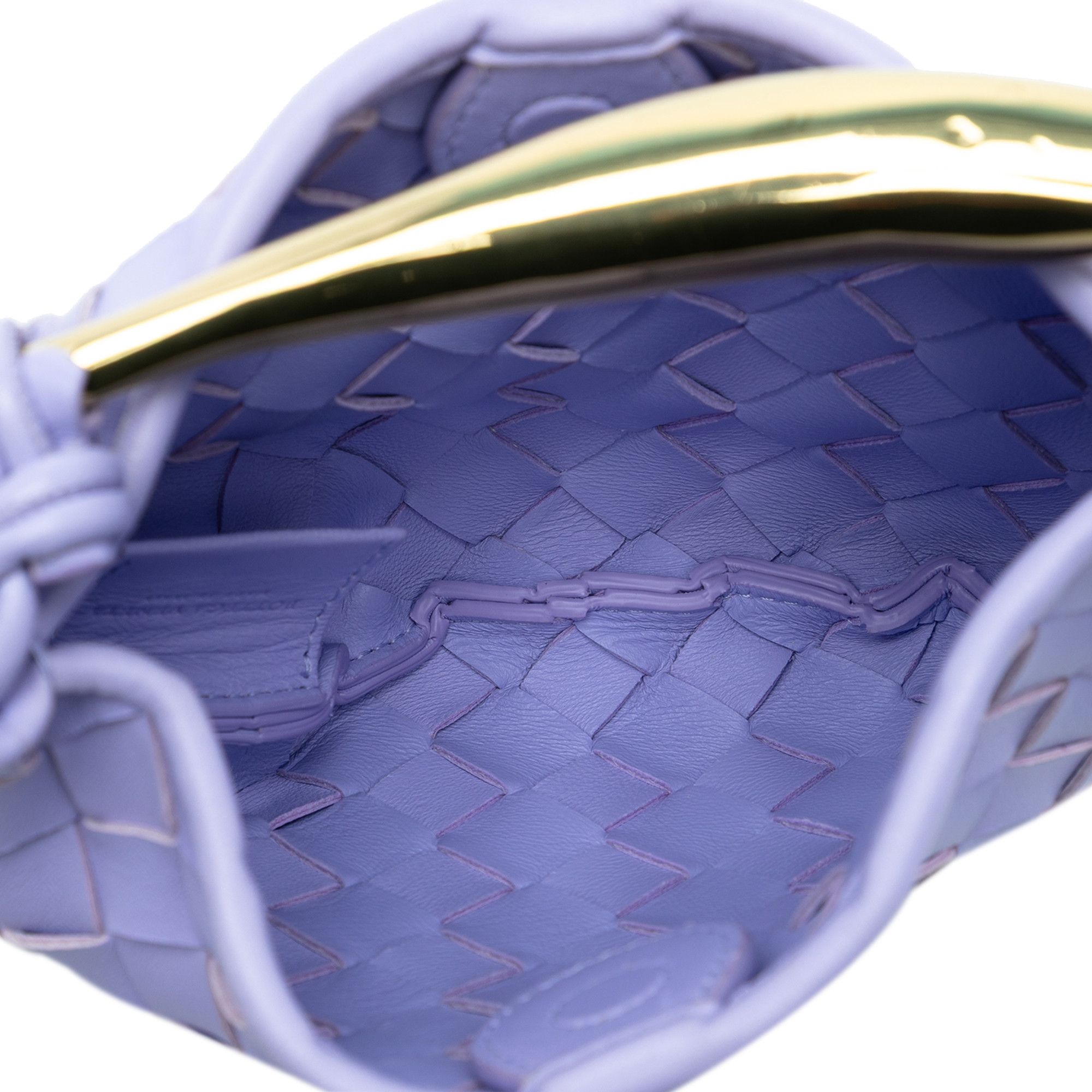 Bottega Veneta Bottega Veneta Baby Lambskin Intrecciato Sardine Size ONE SIZE - 4 Thumbnail