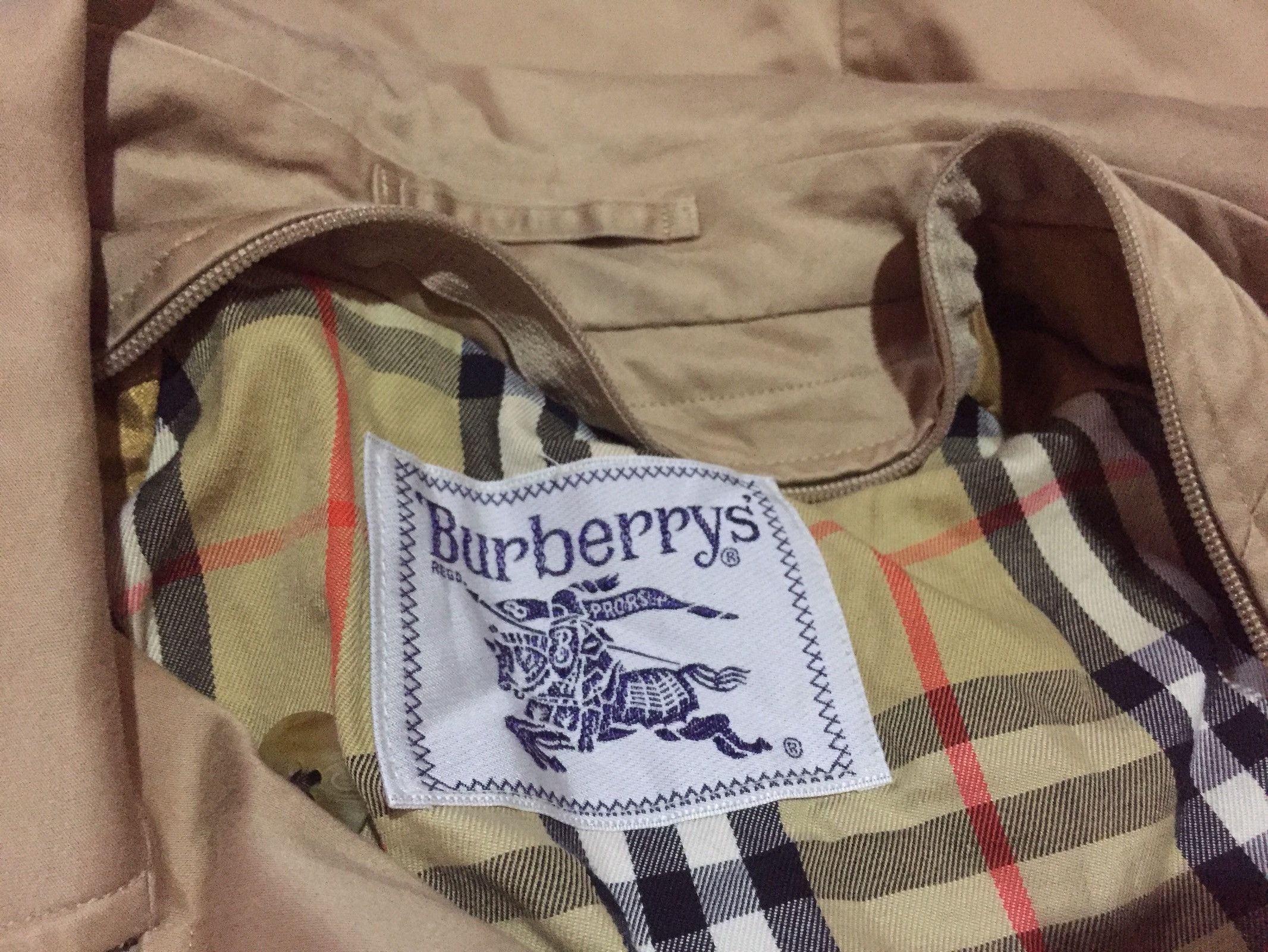 Burberry 🔥Need Gone Today🔥Vintage Burberry Nova Check Long Coats Size US L / EU 52-54 / 3 - 6 Thumbnail