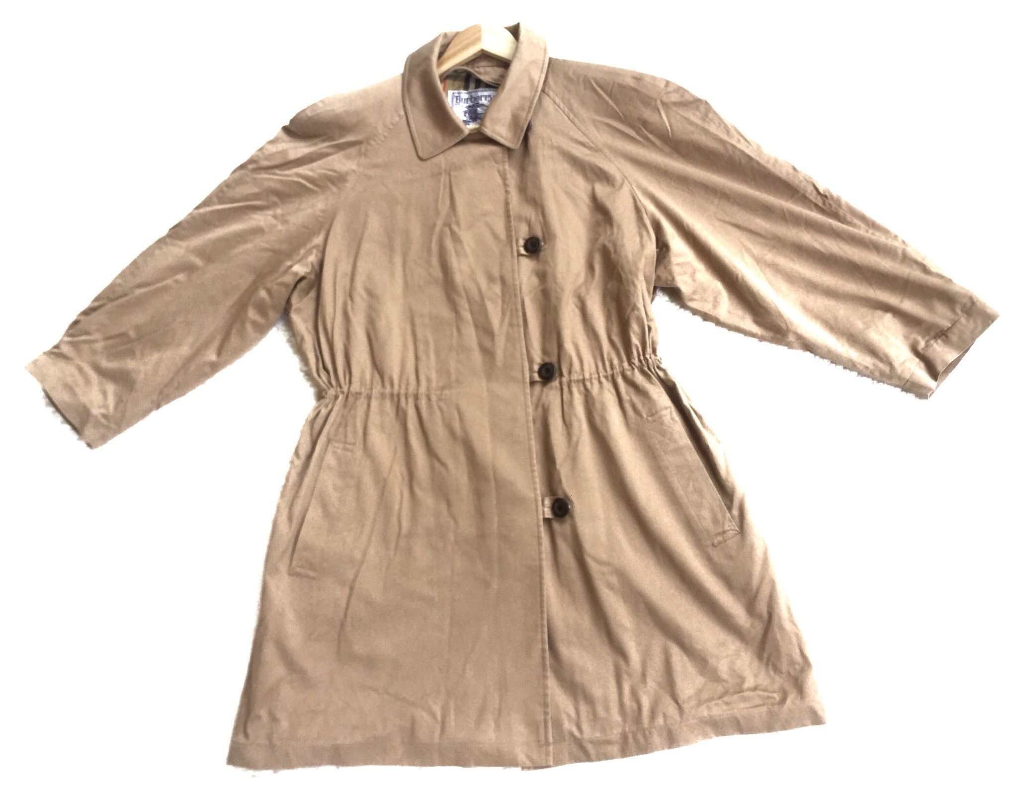 Burberry 🔥Need Gone Today🔥Vintage Burberry Nova Check Long Coats Size US L / EU 52-54 / 3 - 2 Thumbnail