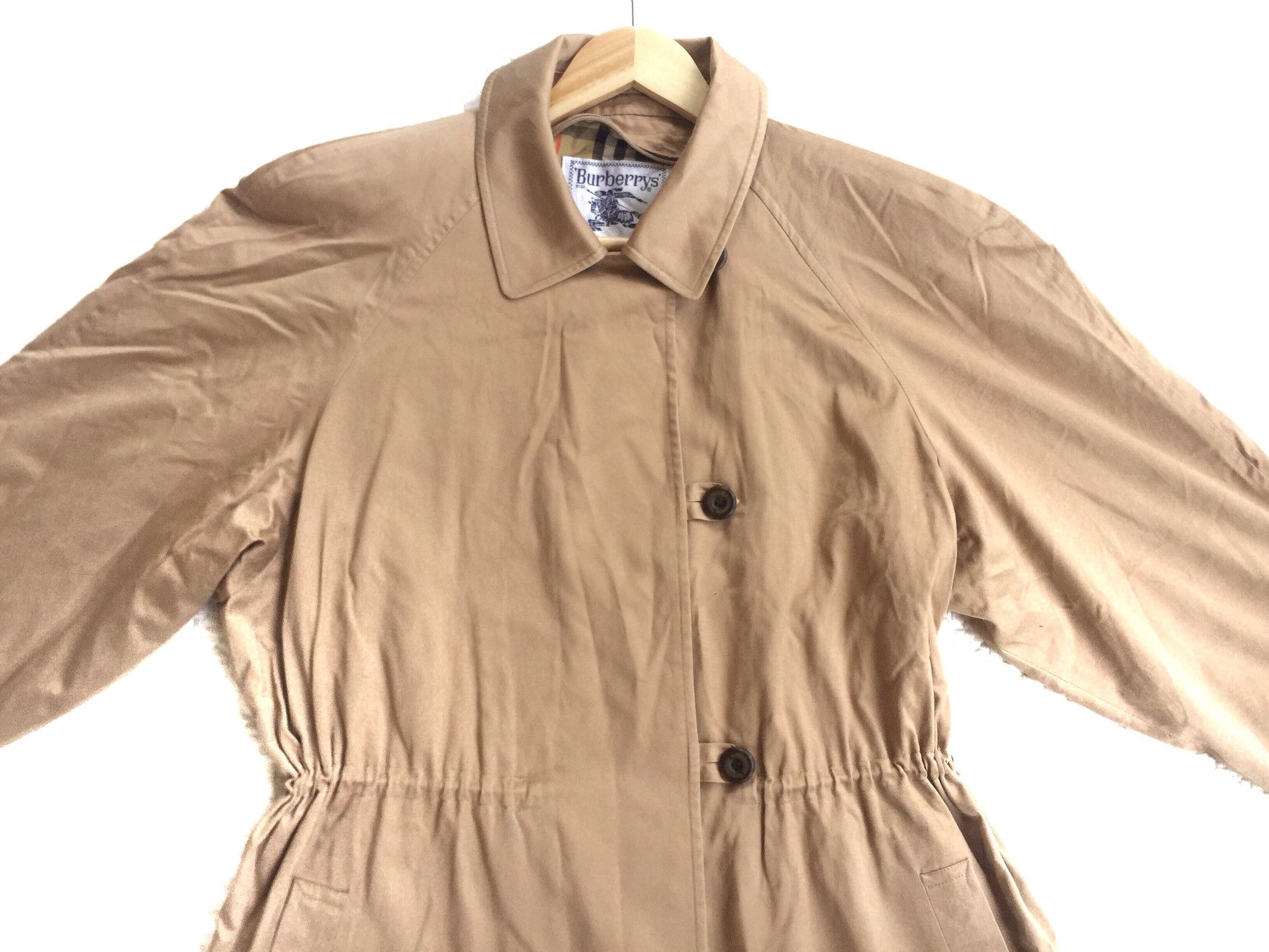 Burberry 🔥Need Gone Today🔥Vintage Burberry Nova Check Long Coats Size US L / EU 52-54 / 3 - 3 Thumbnail