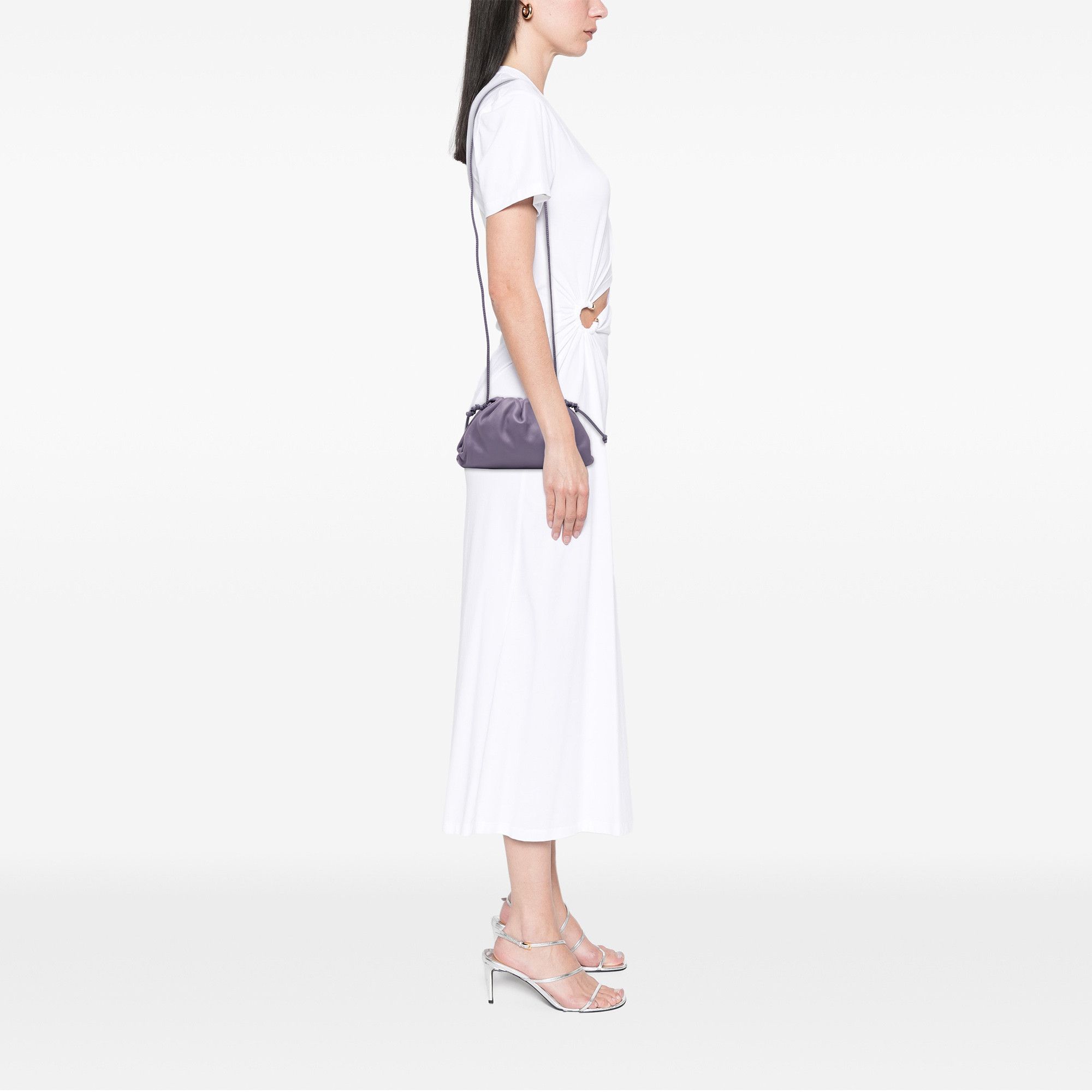 Bottega Veneta Bottega Veneta Lambskin The Mini Pouch Crossbody Size ONE SIZE - 11 Thumbnail