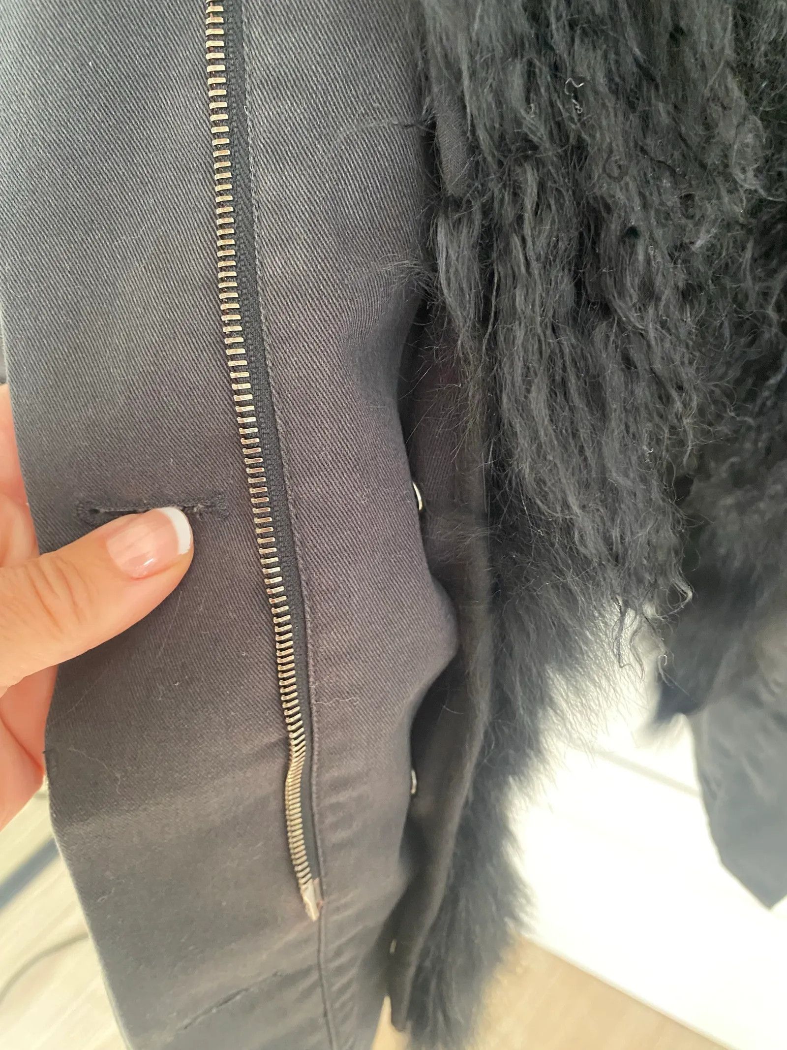 Yves Salomon Yves Salomon Army jacket Fur Faux Fur Size XS / US 0-2 / IT 36-38 - 3 Thumbnail
