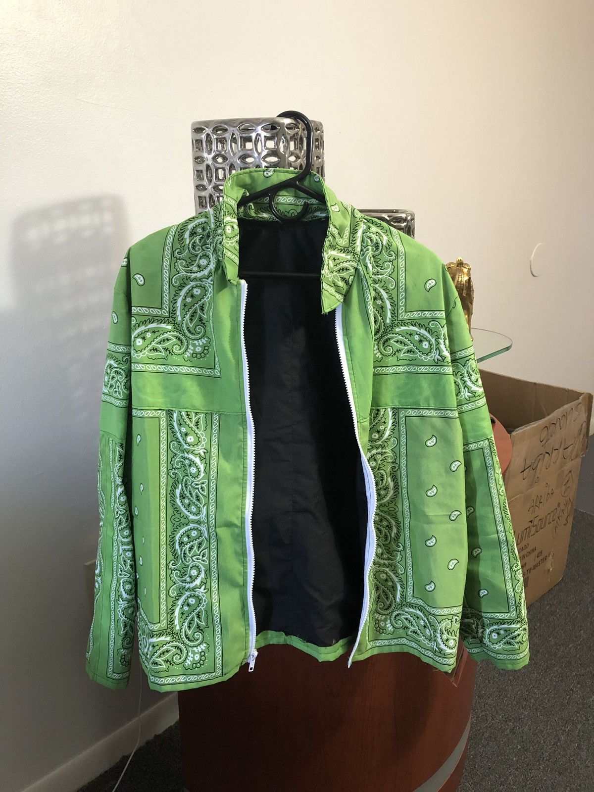 Slime Green Bandana Jacket