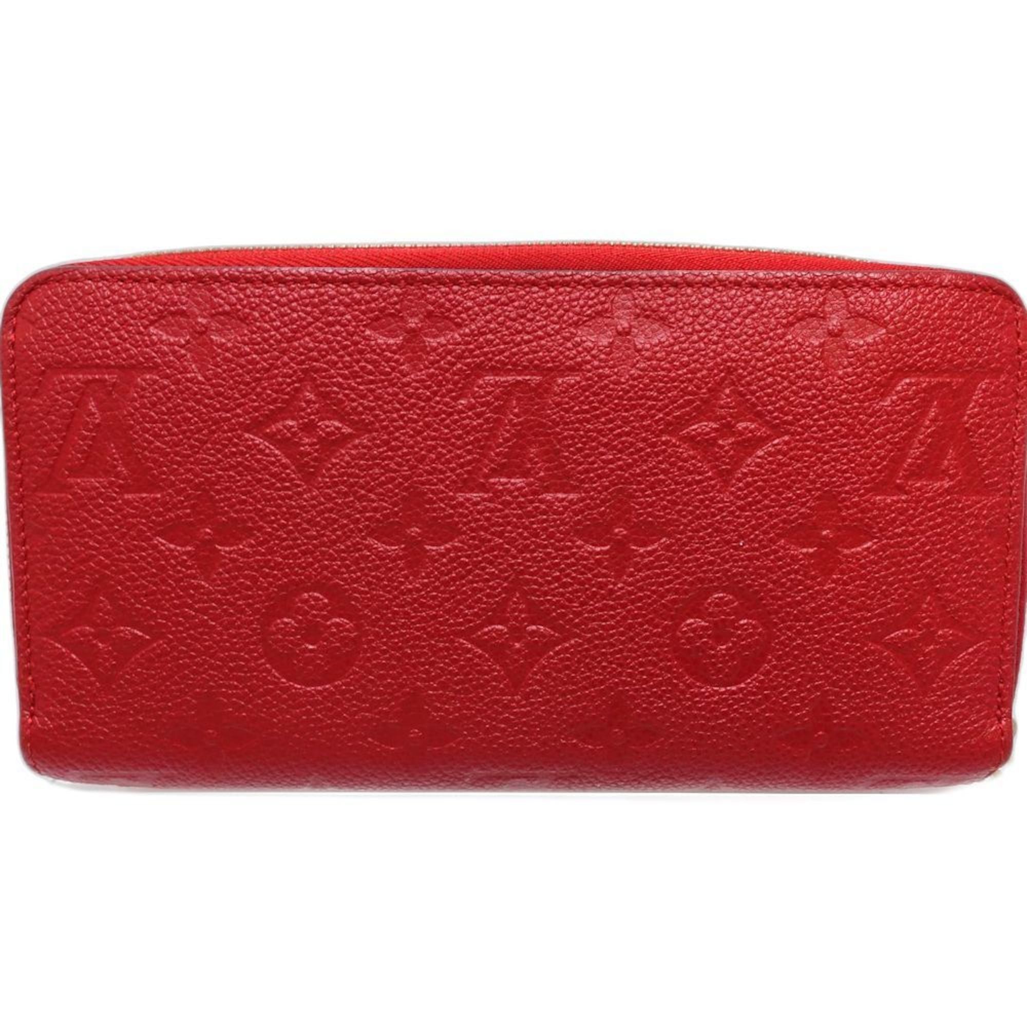 Louis Vuitton Louis Vuitton Zippy Wallet M61865 Monogram Empreinte Coquelicot Women's 181726 Size ONE SIZE - 3 Thumbnail