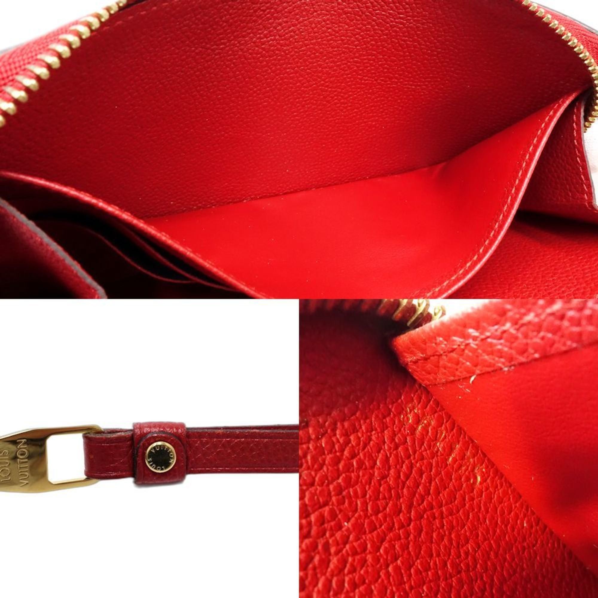 Louis Vuitton Louis Vuitton Zippy Wallet M61865 Monogram Empreinte Coquelicot Women's 181726 Size ONE SIZE - 9 Thumbnail