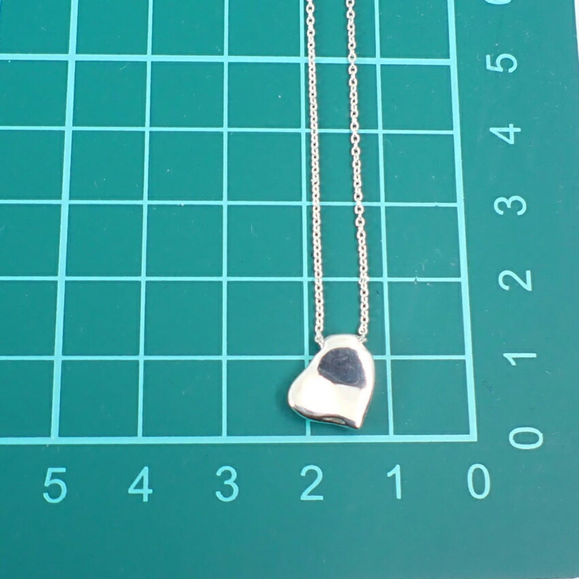 Tiffany & Co. TIFFANY 925 Full Heart Pendant Necklace Size ONE SIZE - 11 Thumbnail