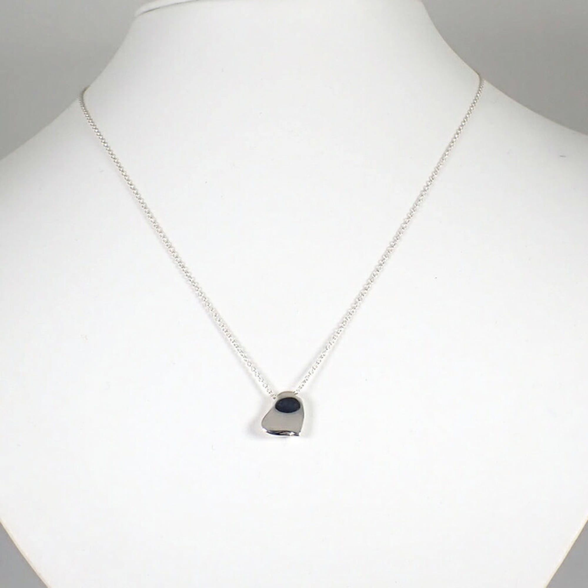 Tiffany & Co. TIFFANY 925 Full Heart Pendant Necklace Size ONE SIZE - 3 Thumbnail