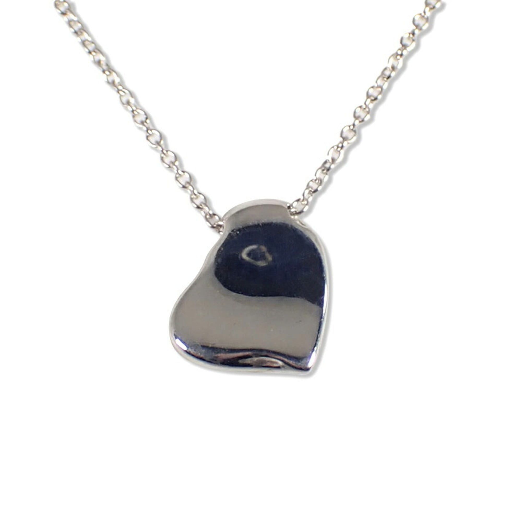 Tiffany & Co. TIFFANY 925 Full Heart Pendant Necklace Size ONE SIZE - 2 Thumbnail