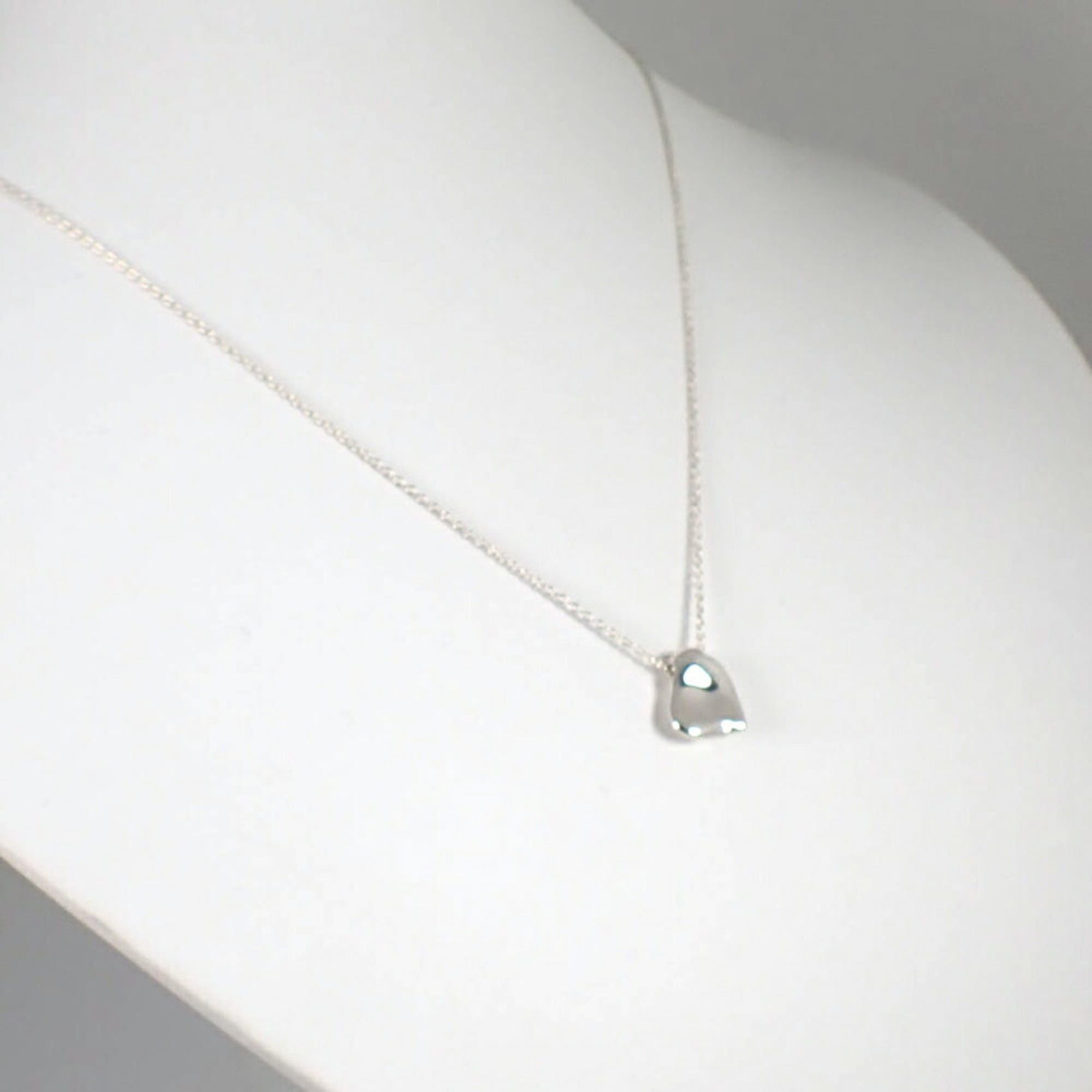 Tiffany & Co. TIFFANY 925 Full Heart Pendant Necklace Size ONE SIZE - 4 Thumbnail