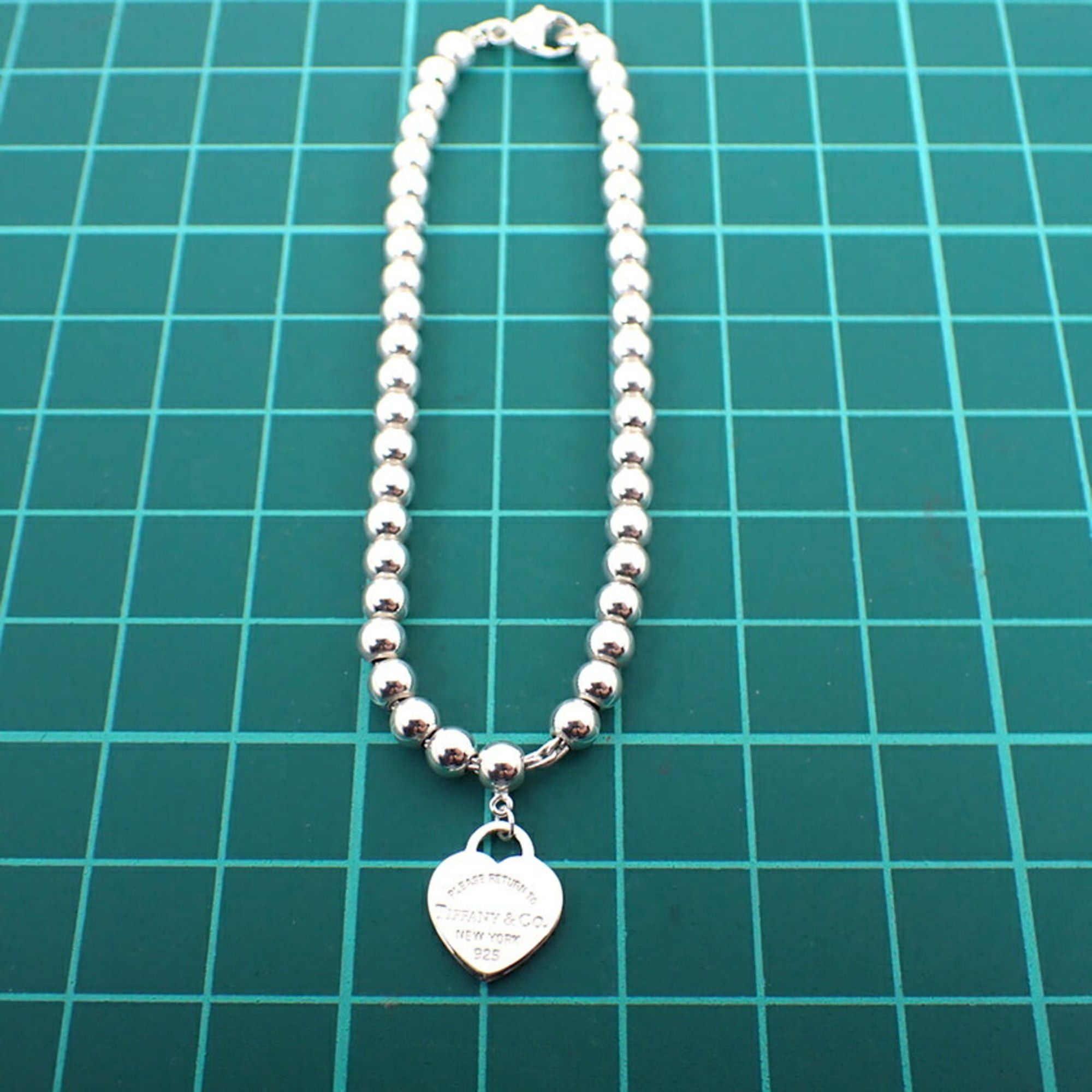 Tiffany & Co. TIFFANY 925 Heart Tag Bracelet Size ONE SIZE - 7 Thumbnail