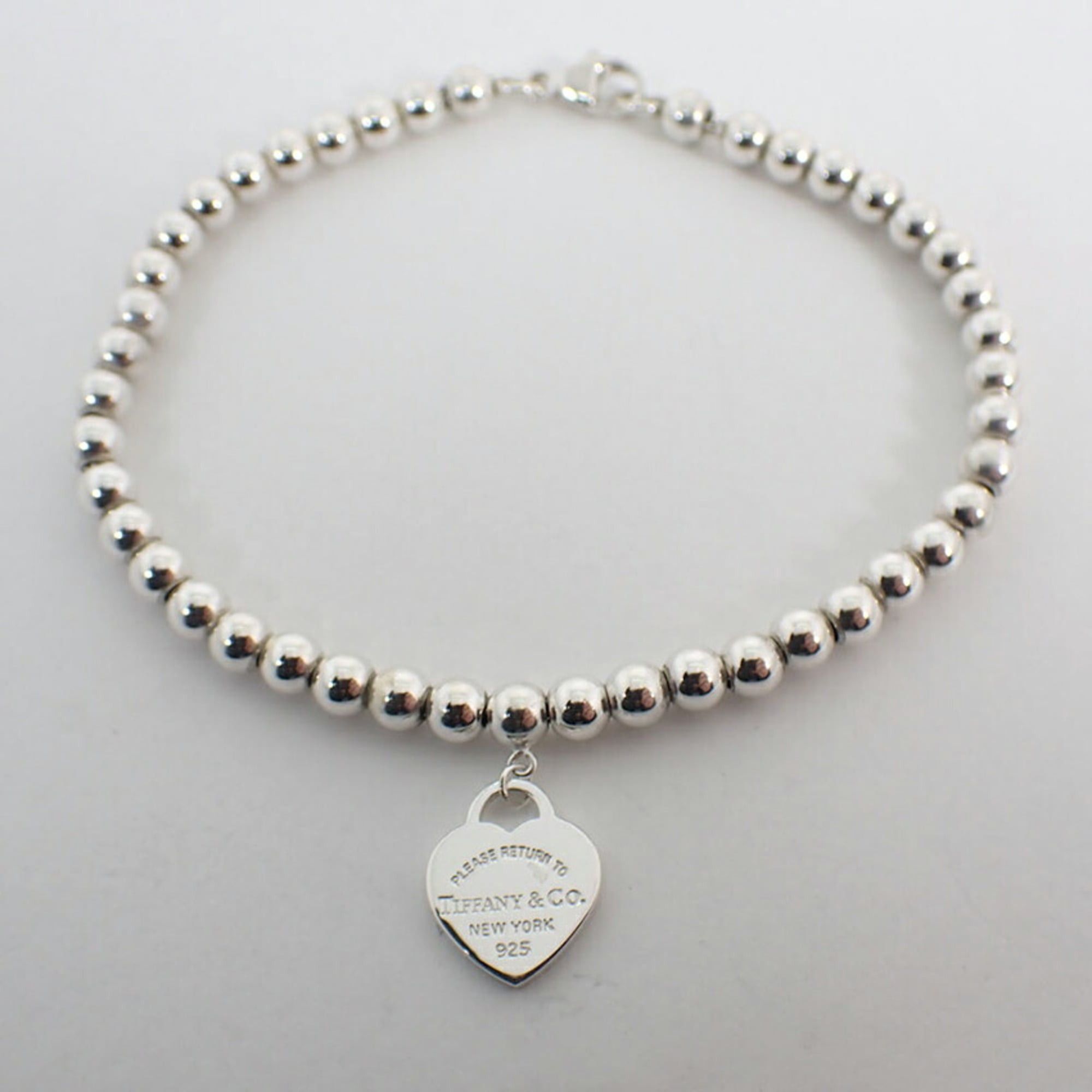 Tiffany & Co. TIFFANY 925 Heart Tag Bracelet Size ONE SIZE - 4 Thumbnail