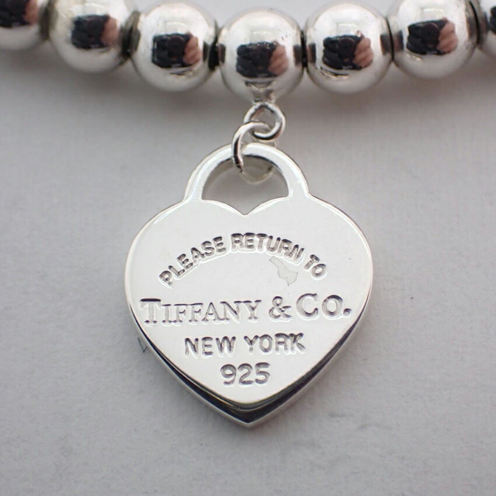 Tiffany & Co. TIFFANY 925 Heart Tag Bracelet Size ONE SIZE - 5 Thumbnail