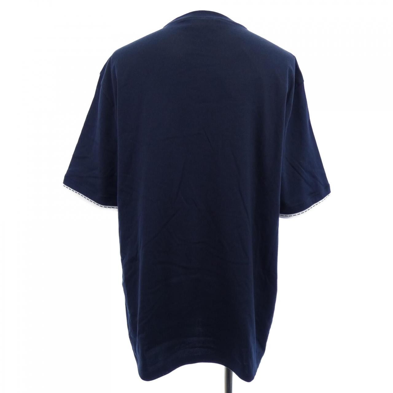 Hermes Hermes Hermès 557940HA T-shirt Cotton T-shirt L Cotton T-Shirts DUTY FREE for USA Size ONE SIZE - 2 Thumbnail