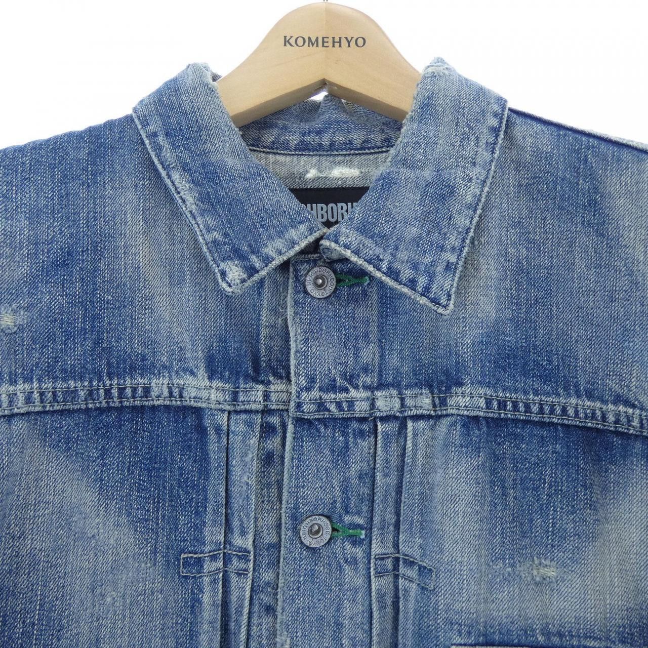 Other Other NEIGHBORHOOD TYPE-A SAVAGE JK Denim Jacket Denim Outerwear 202XBNH-JKM02 DUTY FREE for USA Size ONE SIZE - 5 Thumbnail