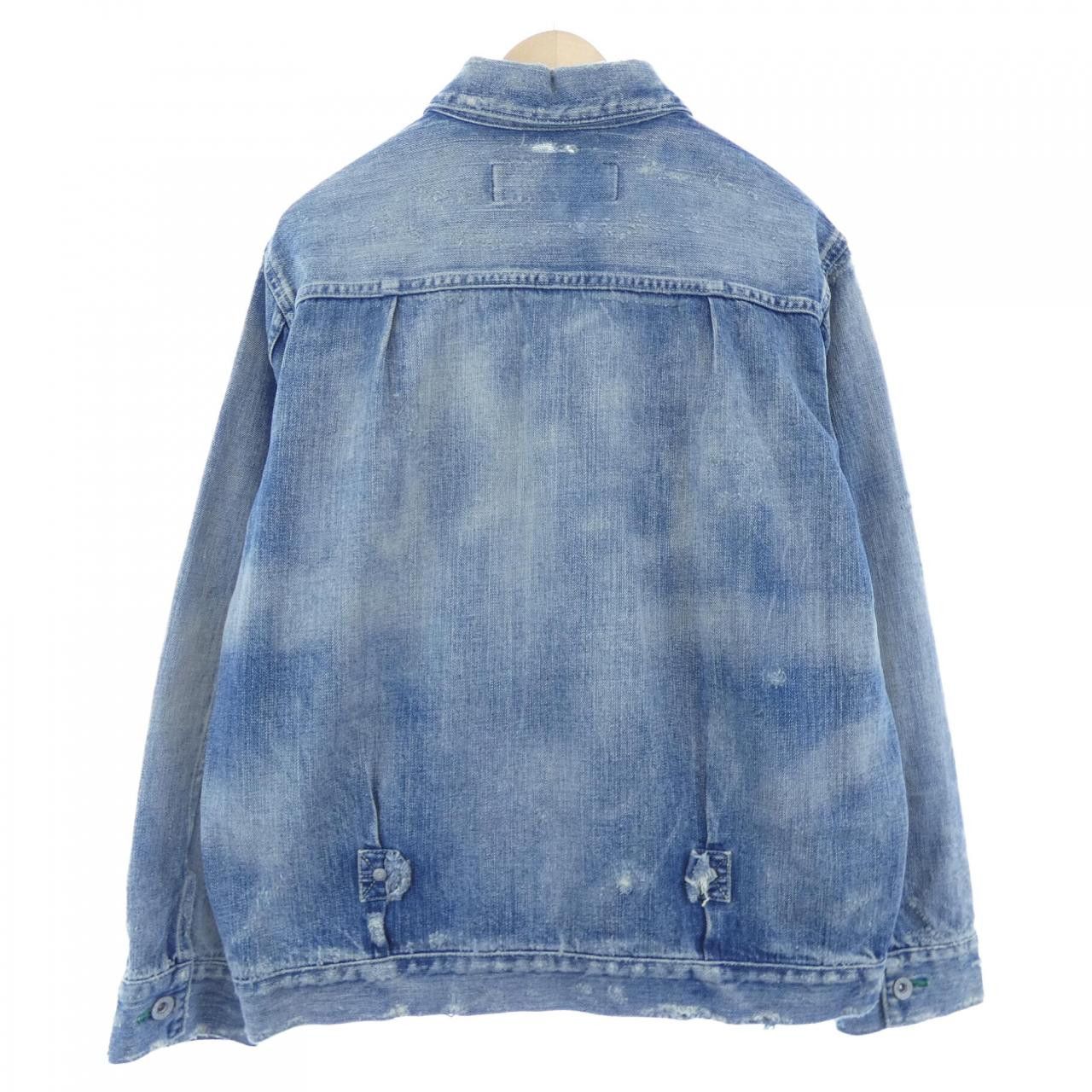 Other Other NEIGHBORHOOD TYPE-A SAVAGE JK Denim Jacket Denim Outerwear 202XBNH-JKM02 DUTY FREE for USA Size ONE SIZE - 2 Thumbnail