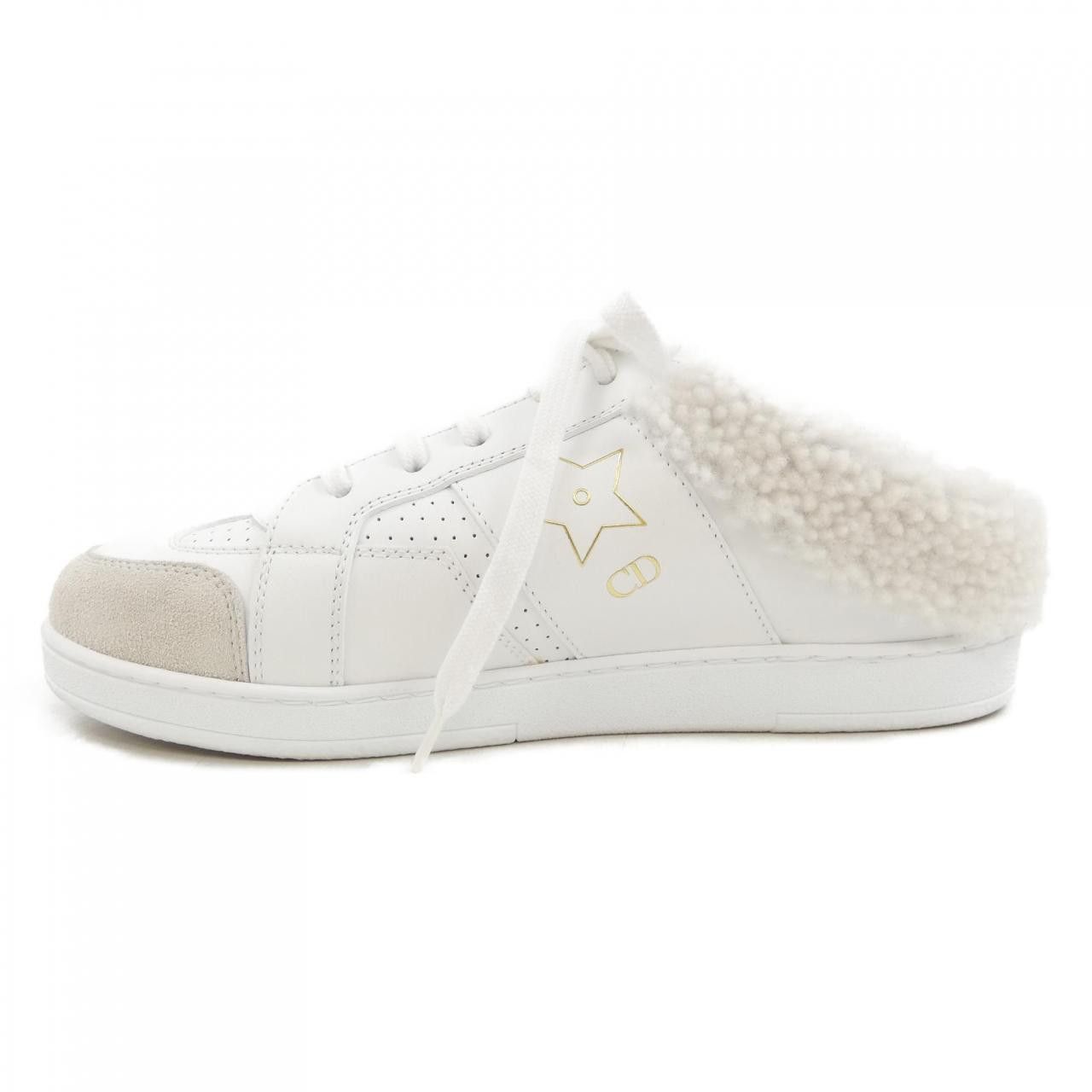 Dior Dior Christian Dior KCK369VES Calfskin Lamb Shearling Sneaker Leather Shoes KCK369VES DUTY FREE for USA Size ONE SIZE - 2 Thumbnail