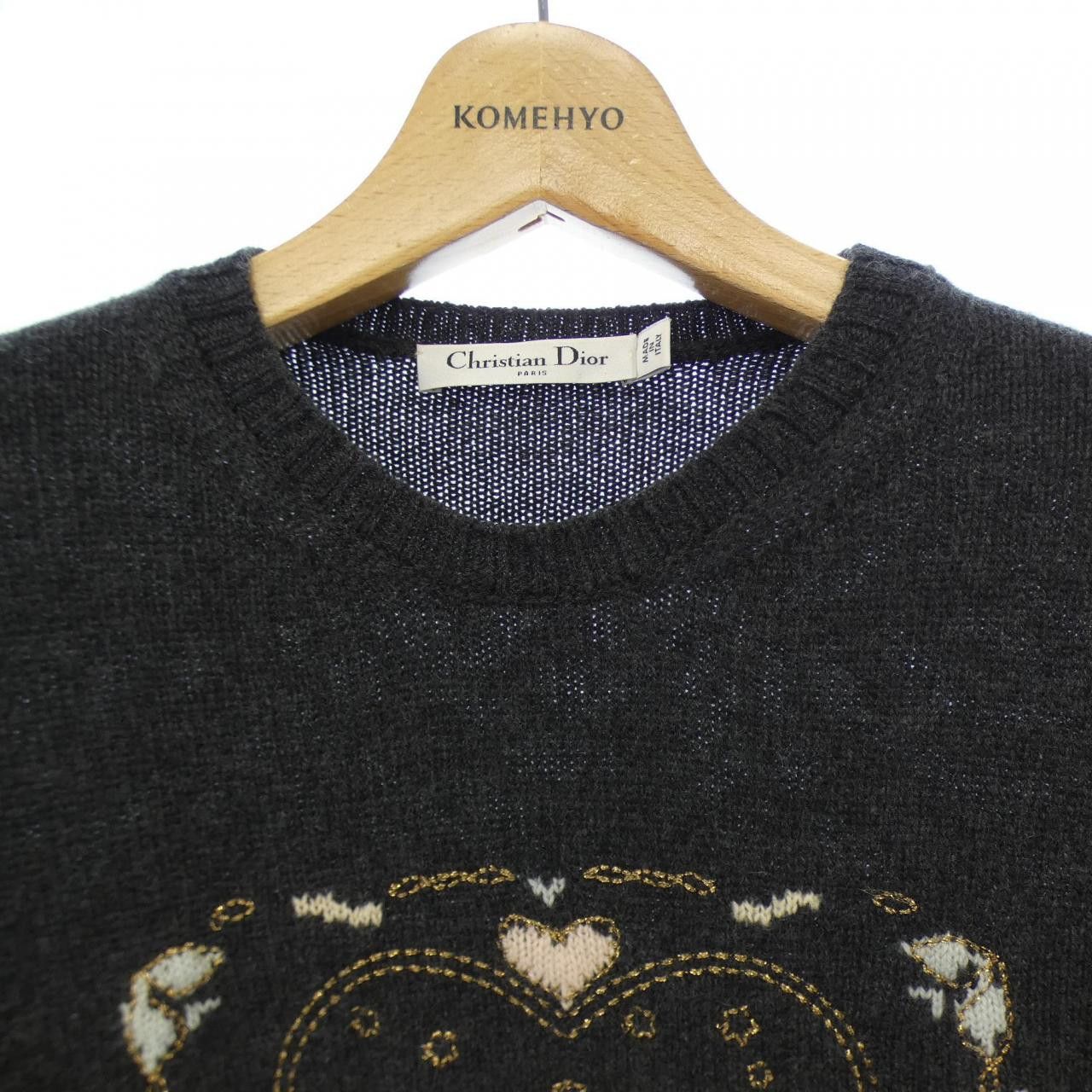 Dior Dior Christian Dior 7A24541ZN011 Cashmere Knit Others Tops 7A24541ZN011 DUTY FREE for USA Size ONE SIZE - 5 Thumbnail