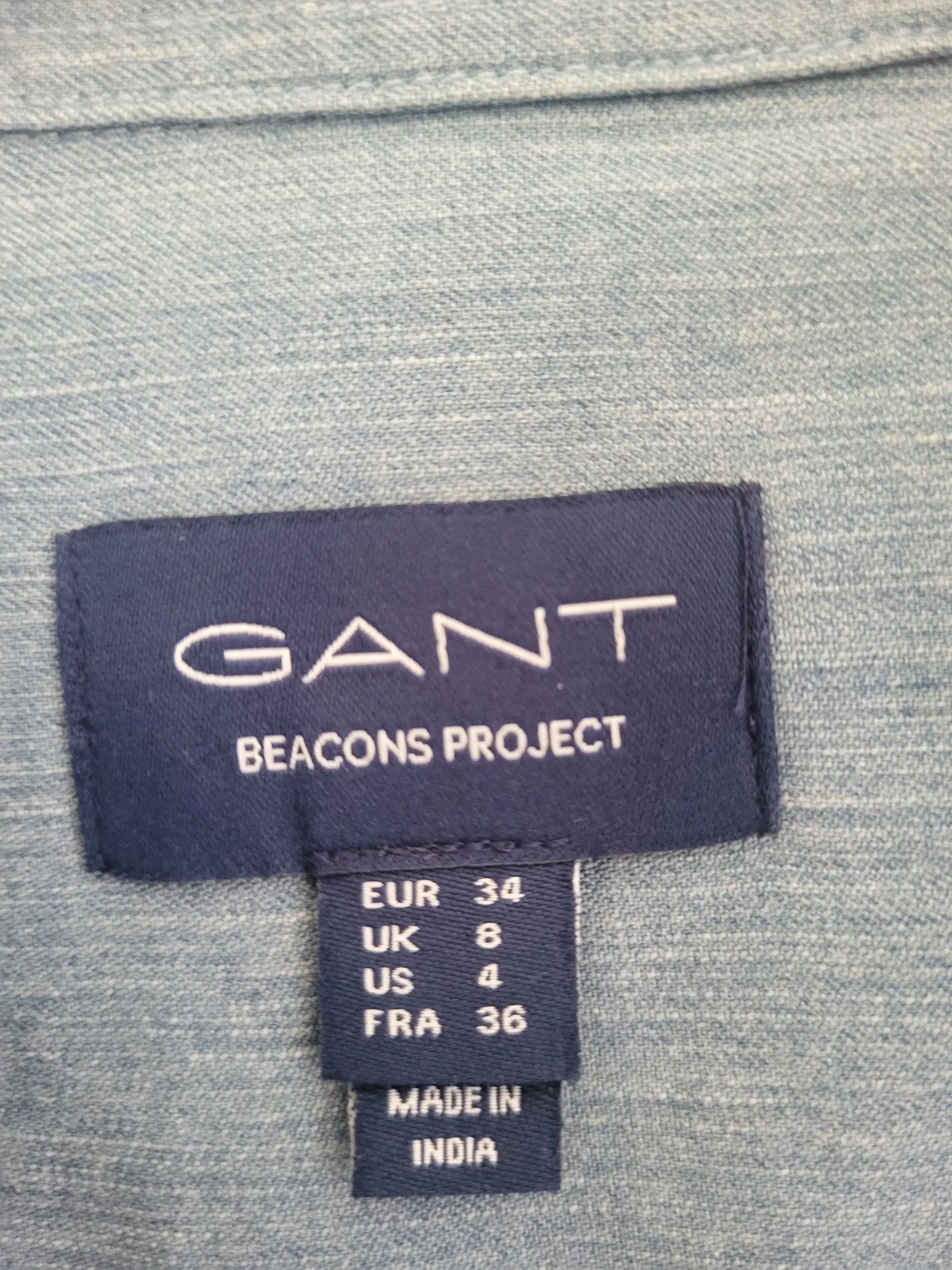 Gant Gant TP B CHAMBRAY SHIRT Shirt Size XS / US 0-2 / IT 36-38 - 2 Thumbnail