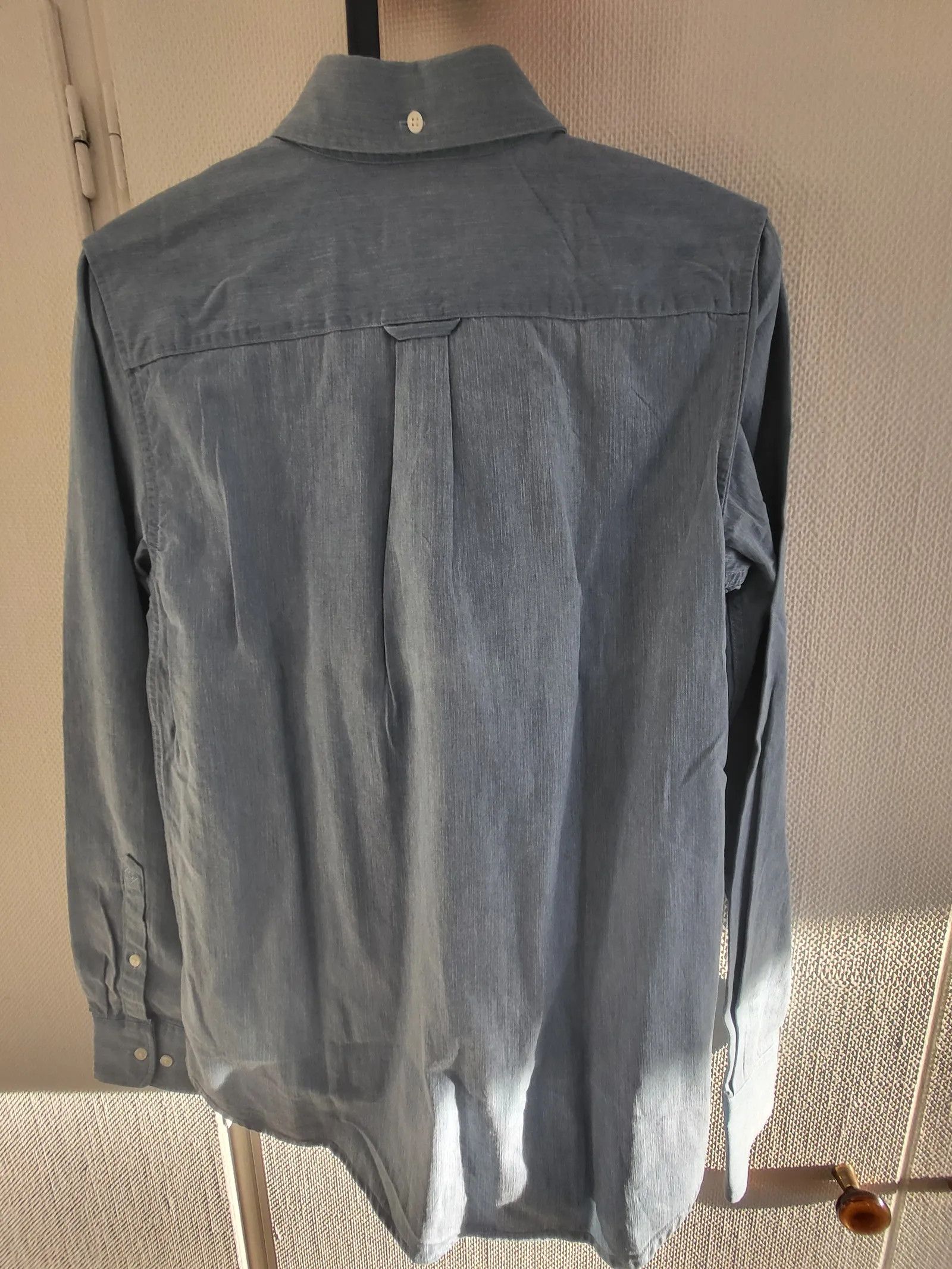 Gant Gant TP B CHAMBRAY SHIRT Shirt Size XS / US 0-2 / IT 36-38 - 4 Thumbnail