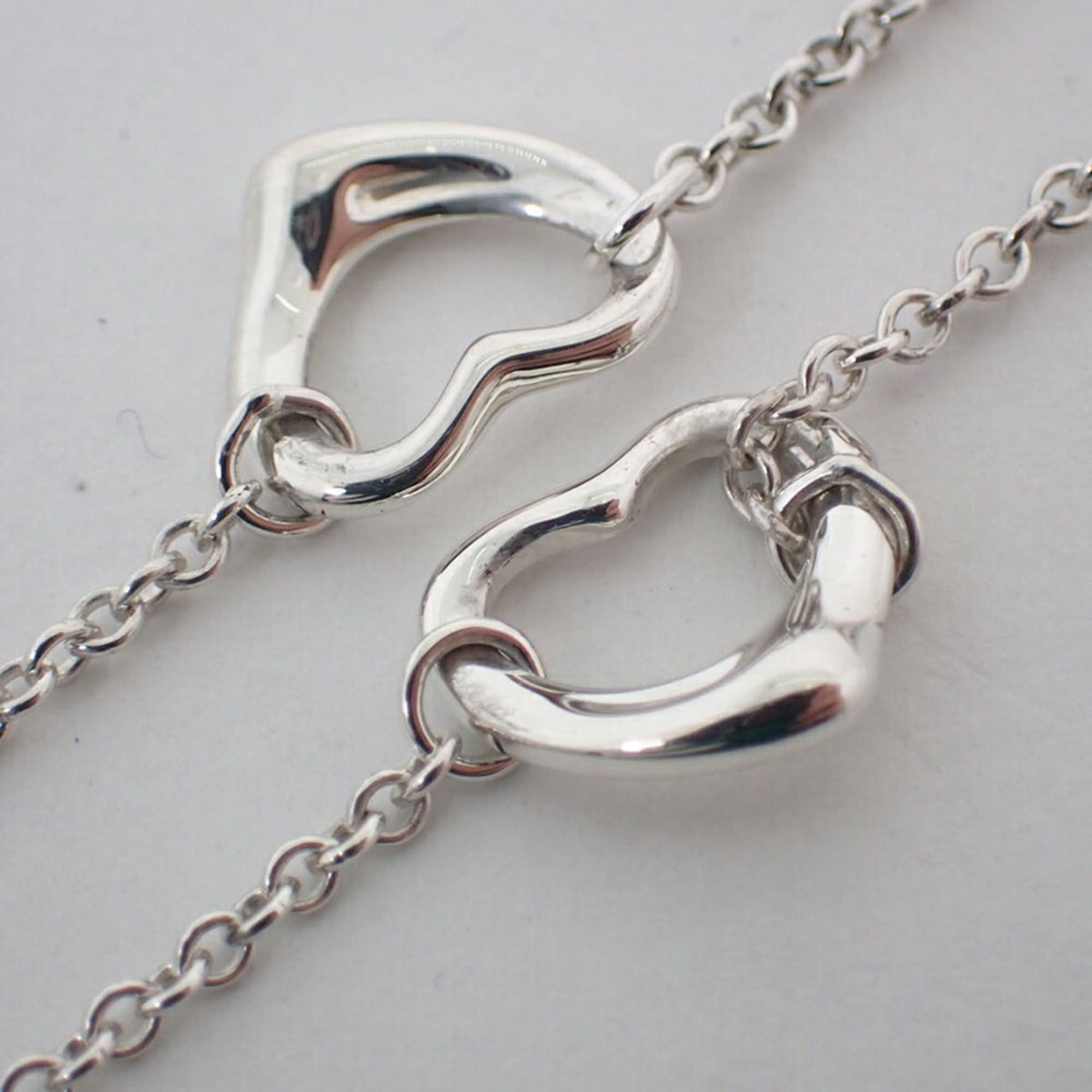Tiffany & Co. TIFFANY 925 Heart 3P Necklace Size ONE SIZE - 10 Thumbnail