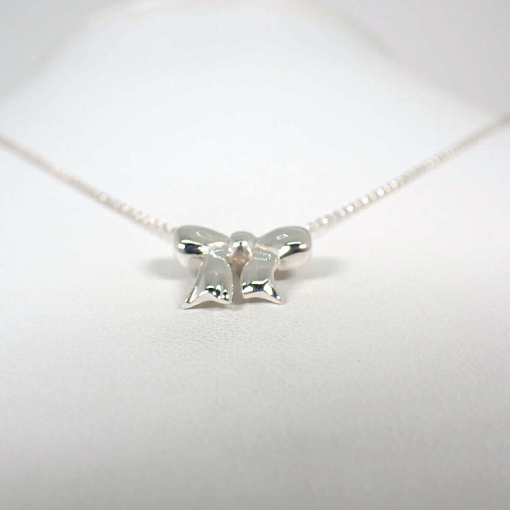 Tiffany & Co. TIFFANY 925 ribbon pendant necklace Size ONE SIZE - 5 Thumbnail