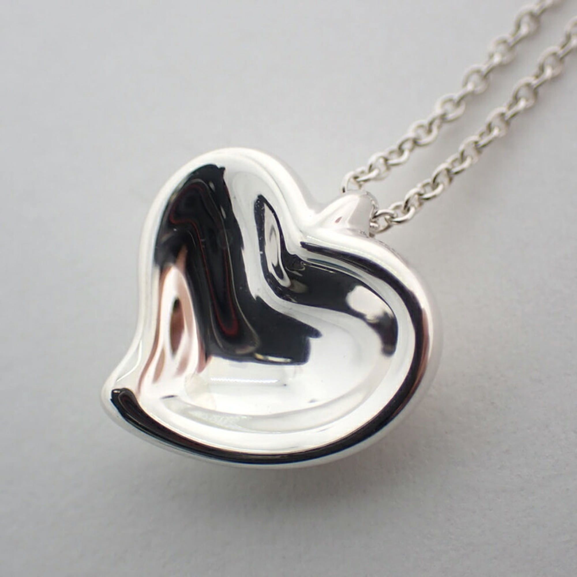 Tiffany & Co. TIFFANY 925 Full Heart Pendant Necklace Size ONE SIZE - 7 Thumbnail