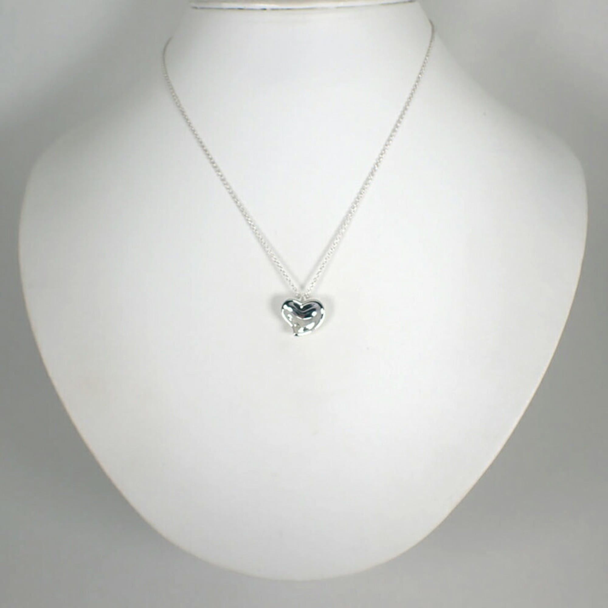Tiffany & Co. TIFFANY 925 Full Heart Pendant Necklace Size ONE SIZE - 3 Thumbnail