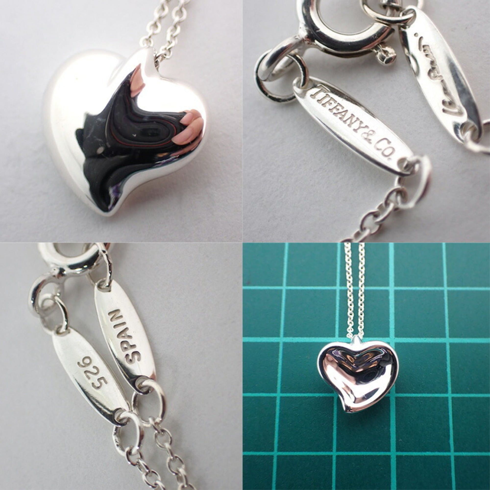 Tiffany & Co. TIFFANY 925 Full Heart Pendant Necklace Size ONE SIZE - 9 Thumbnail