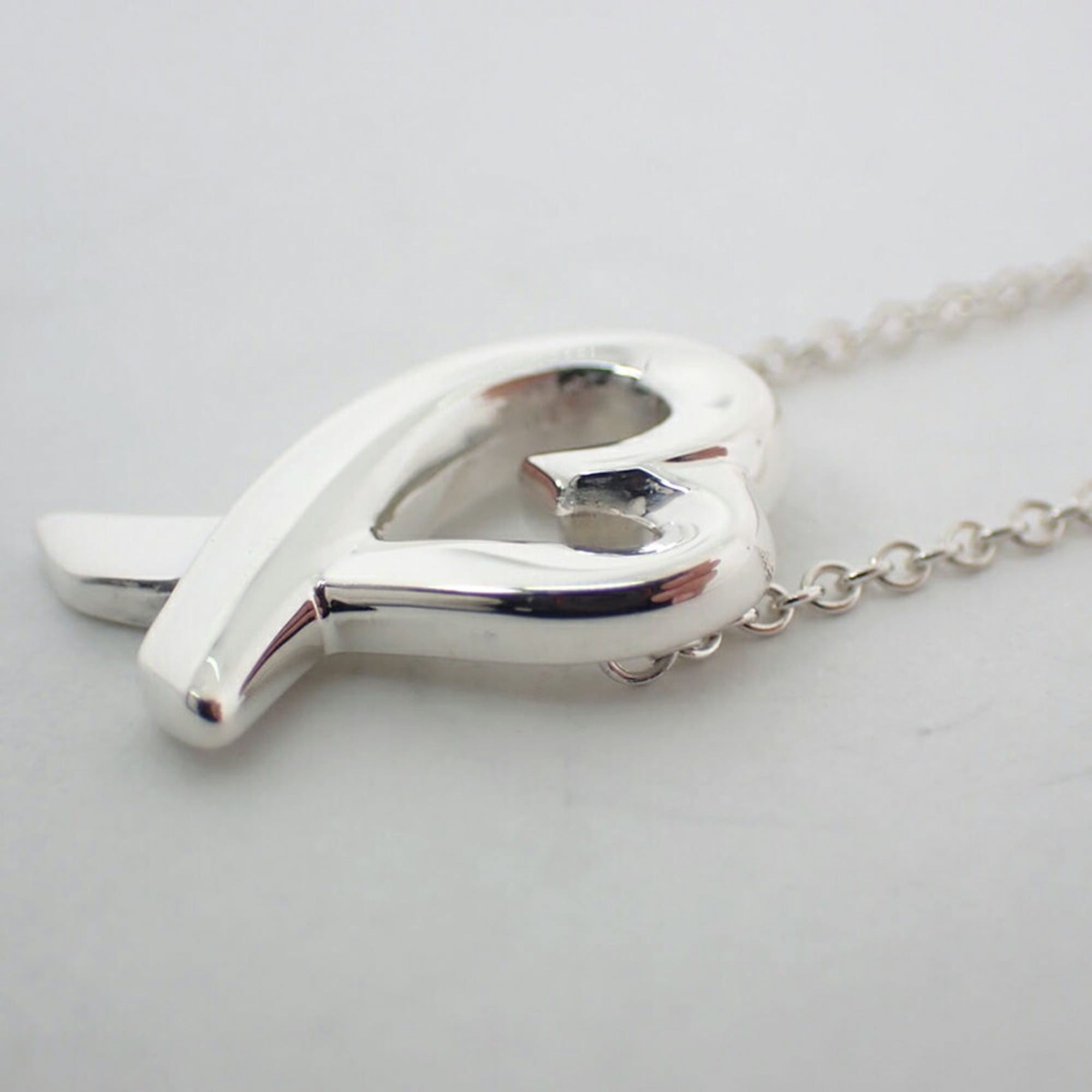 Tiffany & Co. TIFFANY 925 Loving Heart Pendant Necklace Size ONE SIZE - 8 Thumbnail