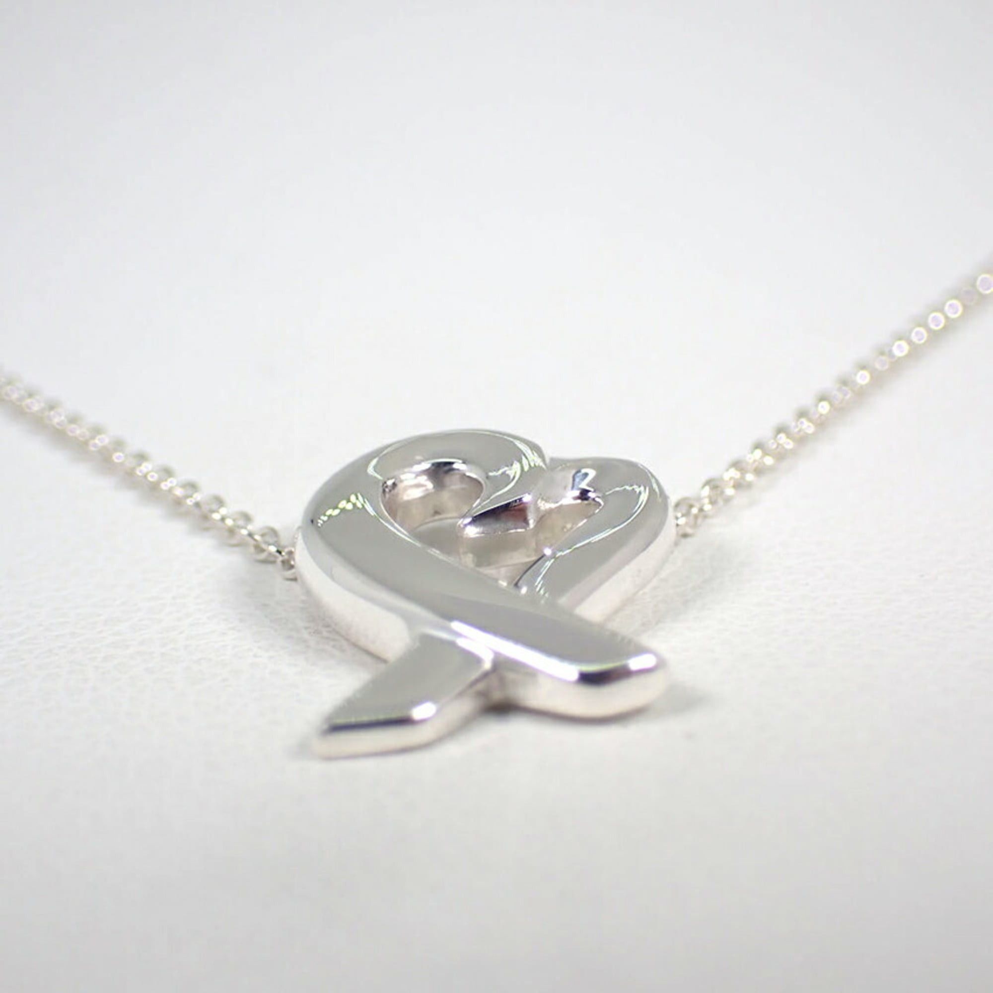 Tiffany & Co. TIFFANY 925 Loving Heart Pendant Necklace Size ONE SIZE - 5 Thumbnail