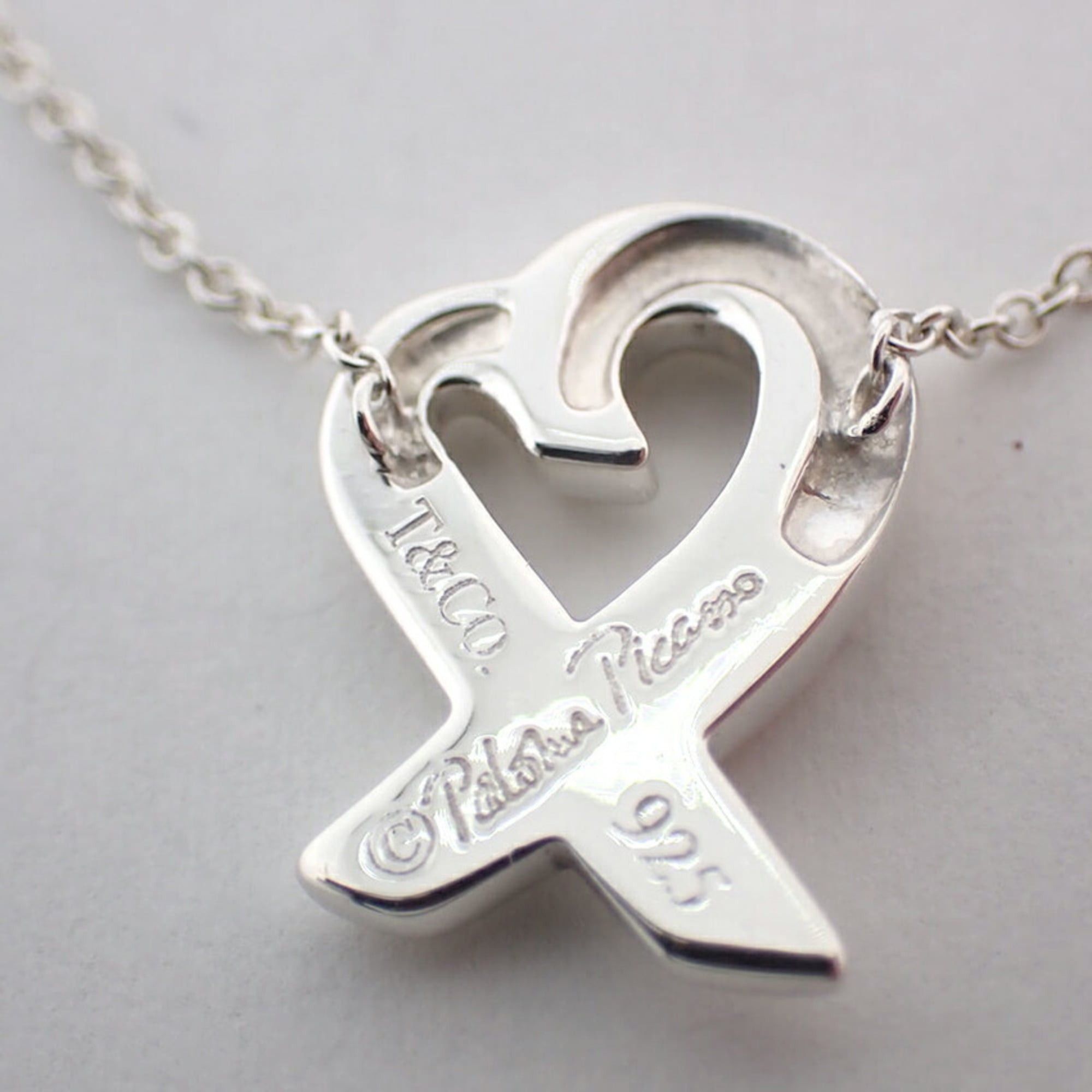 Tiffany & Co. TIFFANY 925 Loving Heart Pendant Necklace Size ONE SIZE - 9 Thumbnail