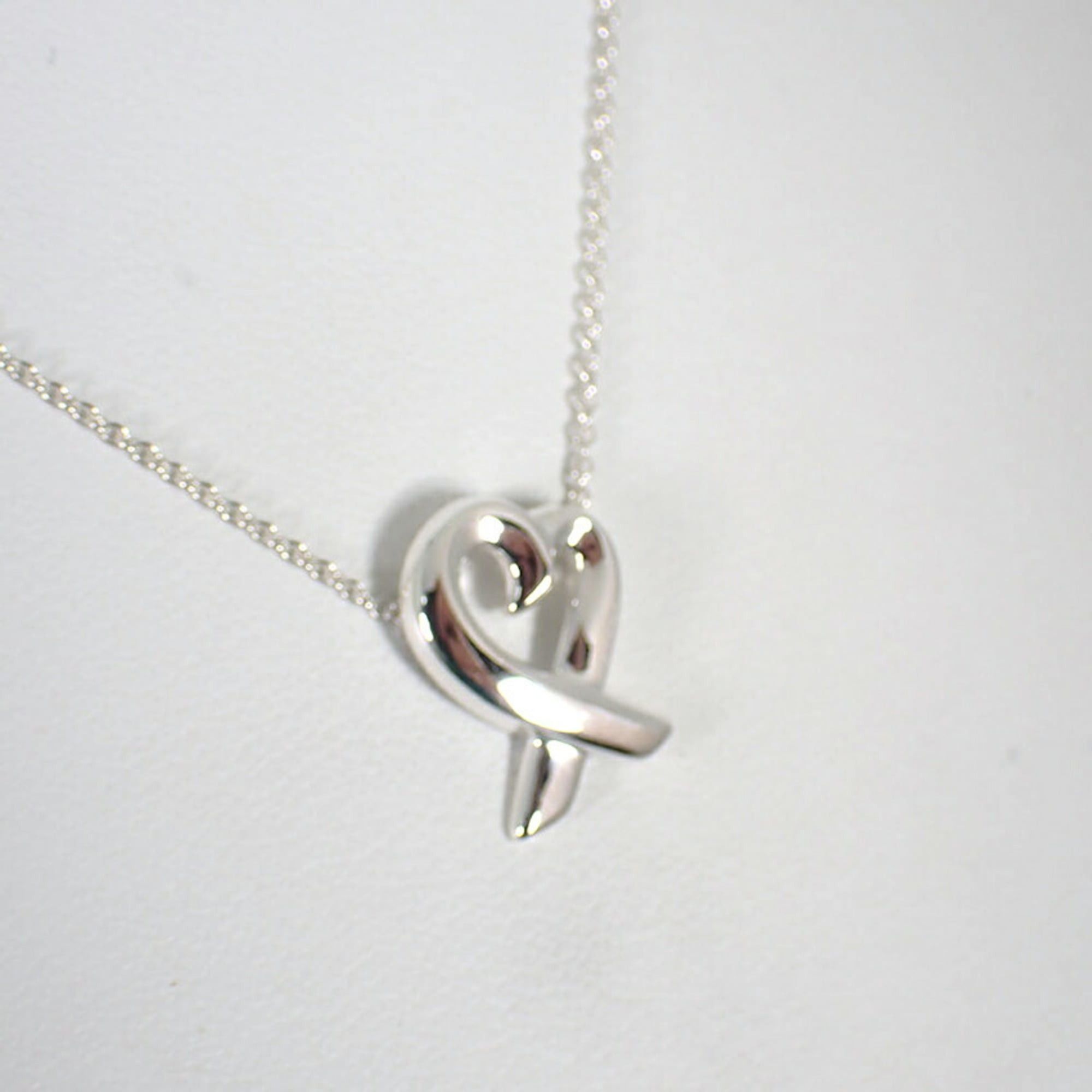 Tiffany & Co. TIFFANY 925 Loving Heart Pendant Necklace Size ONE SIZE - 4 Thumbnail
