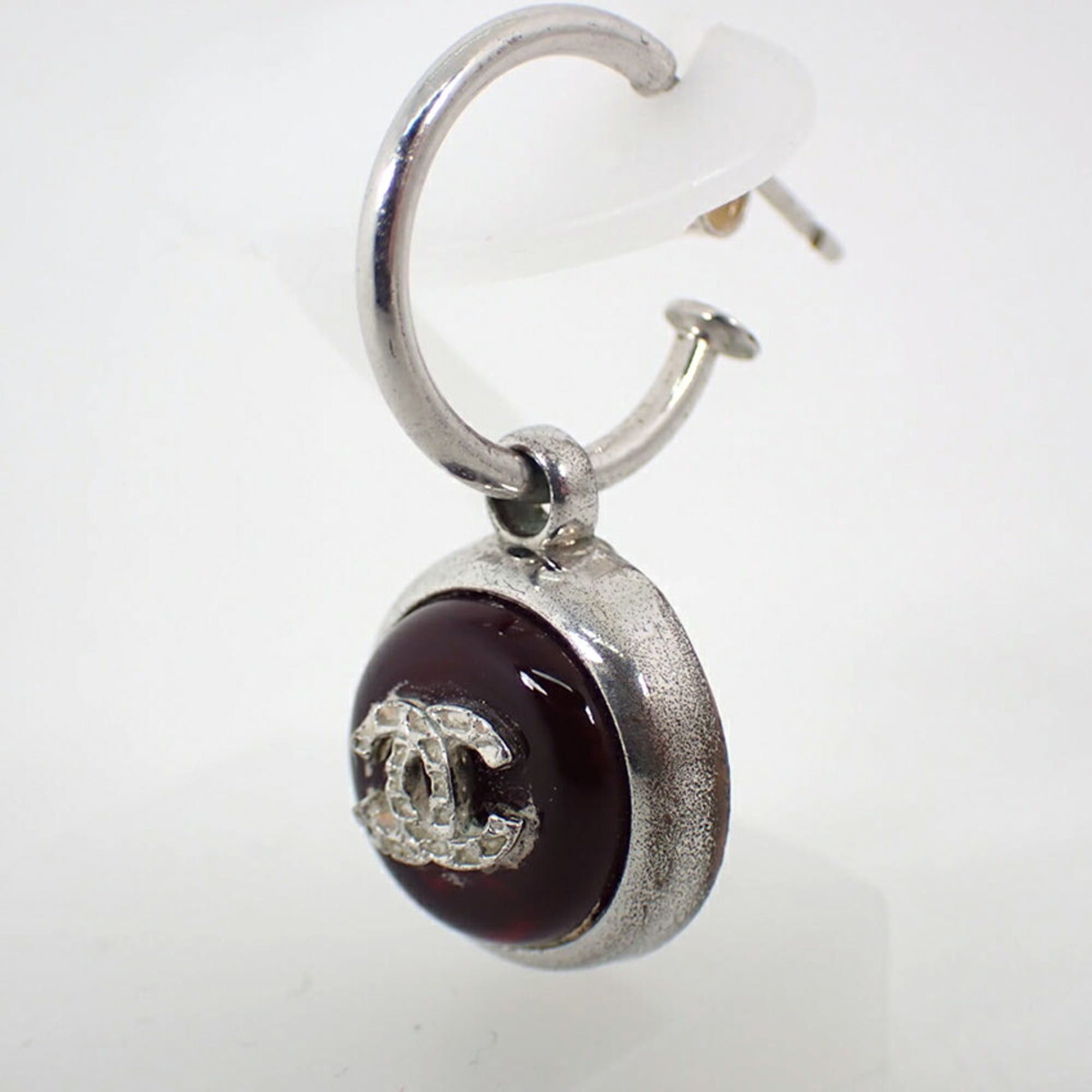 Chanel CHANEL Coco Mark earrings (one side) Size ONE SIZE - 4 Thumbnail