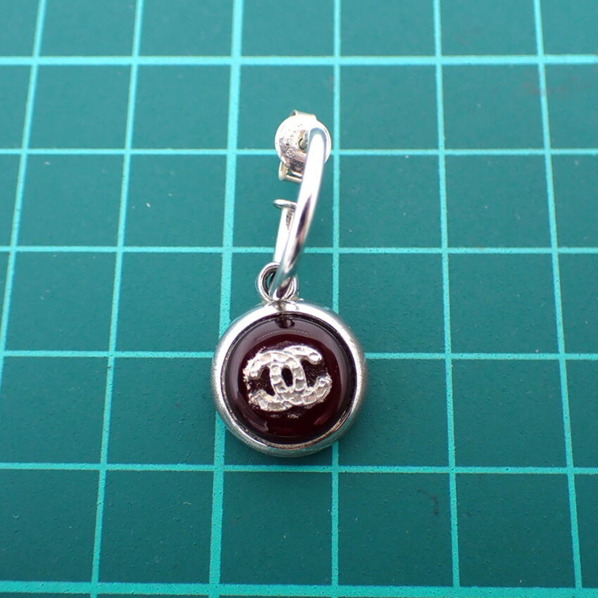 Chanel CHANEL Coco Mark earrings (one side) Size ONE SIZE - 9 Thumbnail