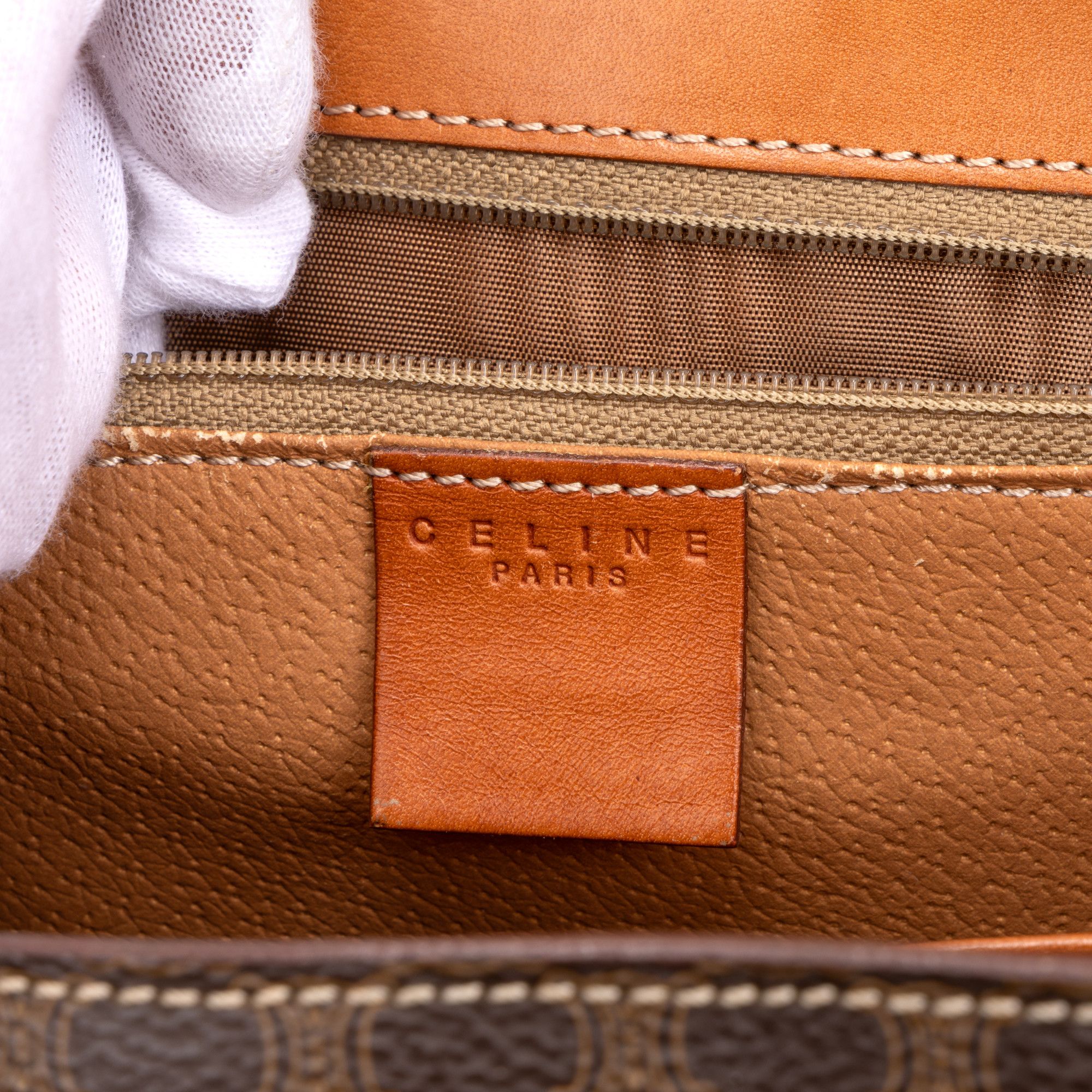 Celine Vintage Front Pocket Shopping Tote Size ONE SIZE - 10 Thumbnail