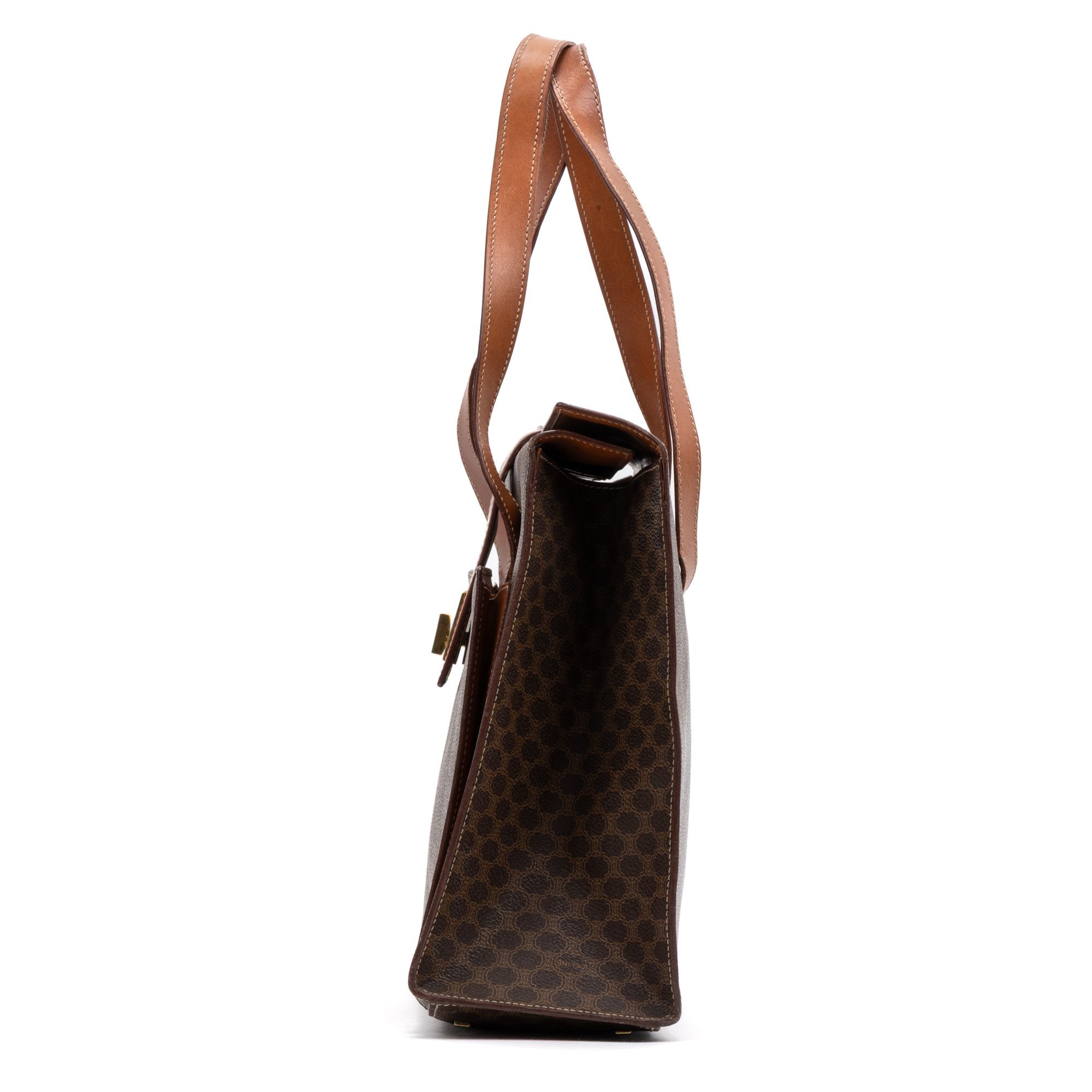 Celine Vintage Front Pocket Shopping Tote Size ONE SIZE - 3 Thumbnail