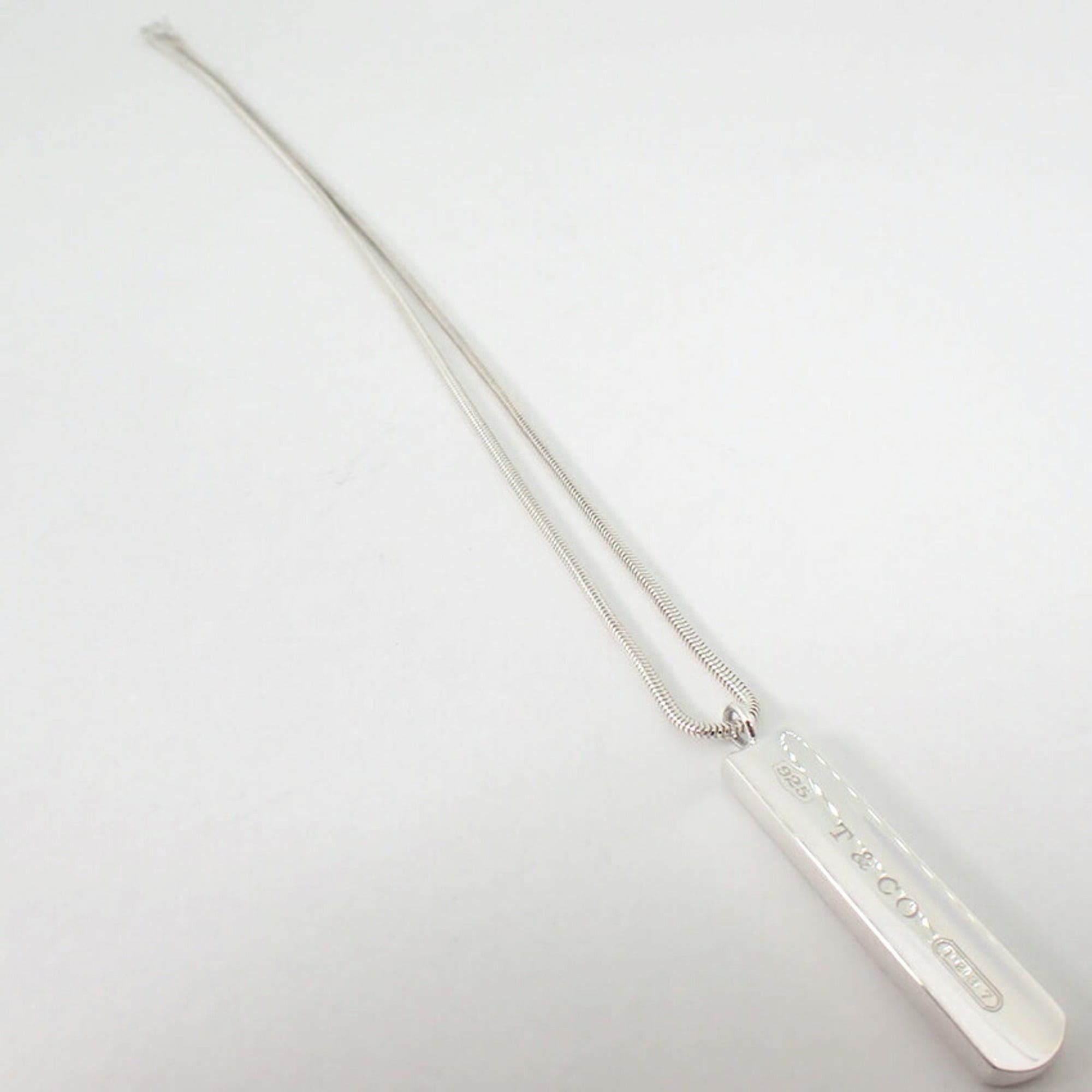 Tiffany & Co. TIFFANY 925 1837 Bar Pendant Necklace Size ONE SIZE - 4 Thumbnail