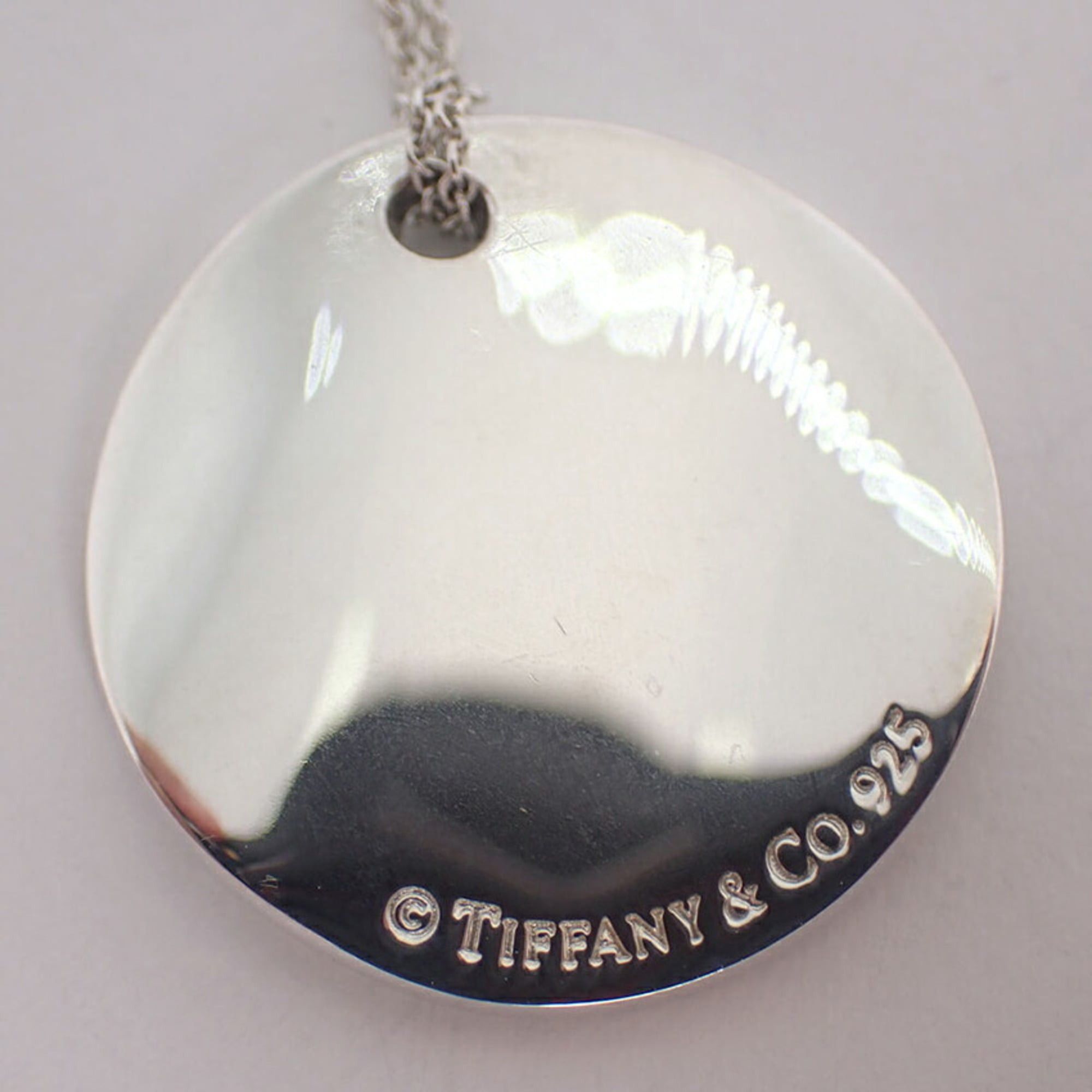 Tiffany & Co. TIFFANY 925 Notes Round Pendant Necklace Size ONE SIZE - 5 Thumbnail