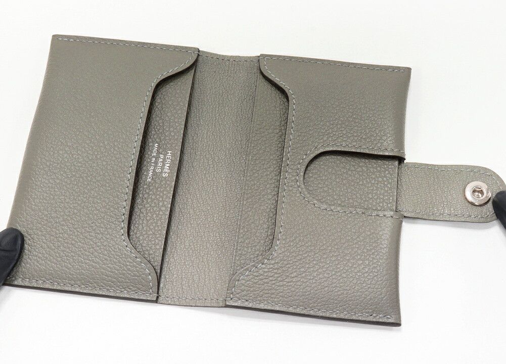 Hermes Hermes Hermes RMS Evercolor Card Case Leather Card Case W Stamp DUTY FREE for USA Size ONE SIZE - 3 Thumbnail