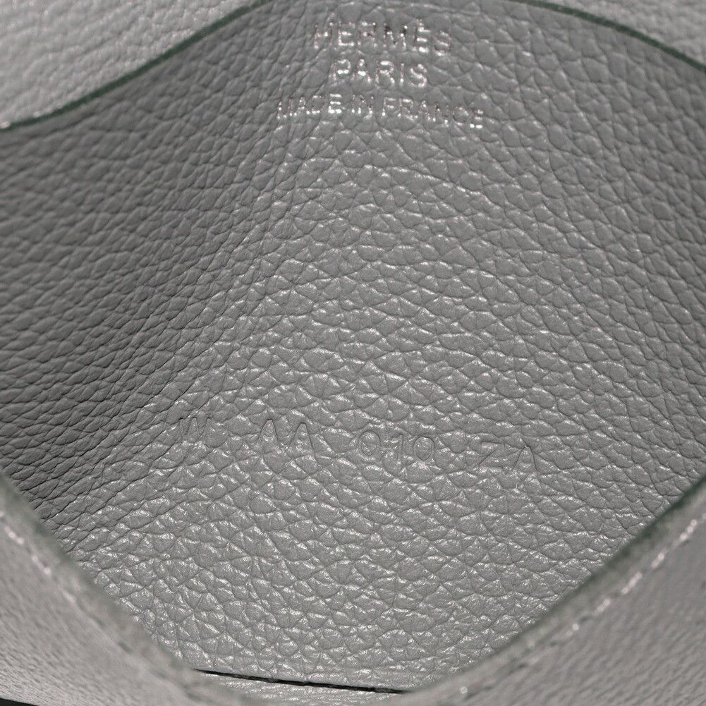 Hermes Hermes Hermes RMS Evercolor Card Case Leather Card Case W Stamp DUTY FREE for USA Size ONE SIZE - 4 Thumbnail
