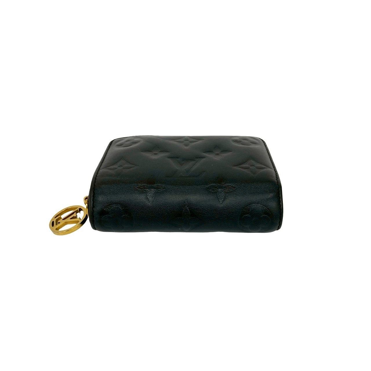 Louis Vuitton Louis Vuitton Louis Vuitton Portefeuille Lou Monogram Empreinte Leather Wallet Leather Short Wallet DUTY FREE for USA Size ONE SIZE - 7 Thumbnail