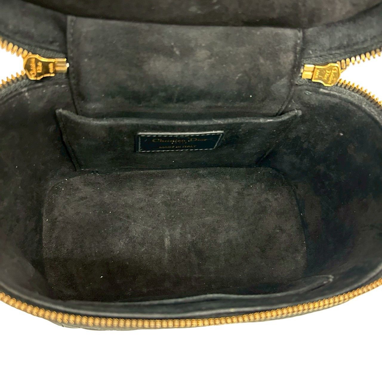Dior Dior Christian Dior Cannage Calfskin 2way Bag Leather Vanity Bag DUTY FREE for USA Size ONE SIZE - 10 Thumbnail