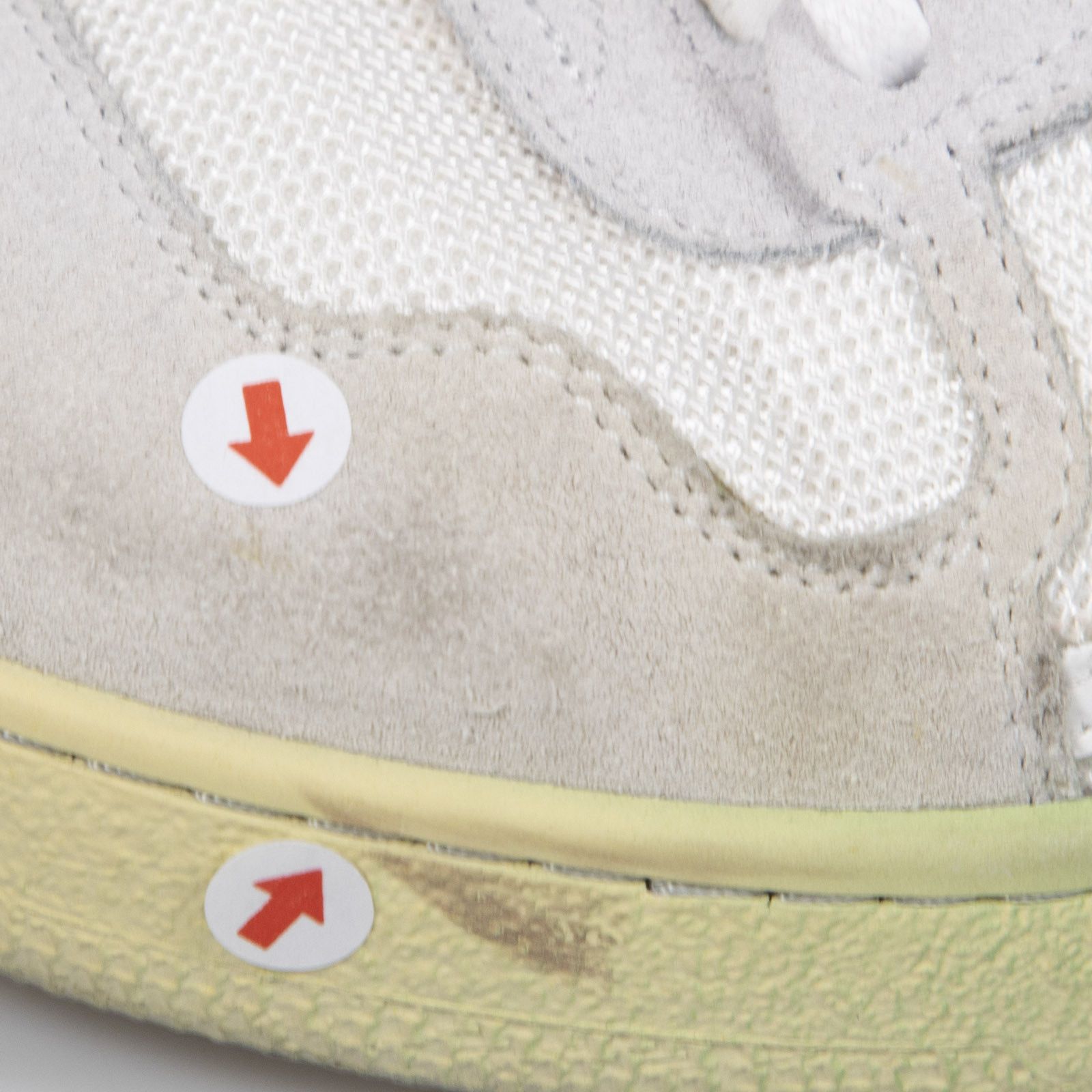 Lanvin White & Green Suede Ombré Lace Up Trainers Size US 8 / IT 38 - 13 Thumbnail