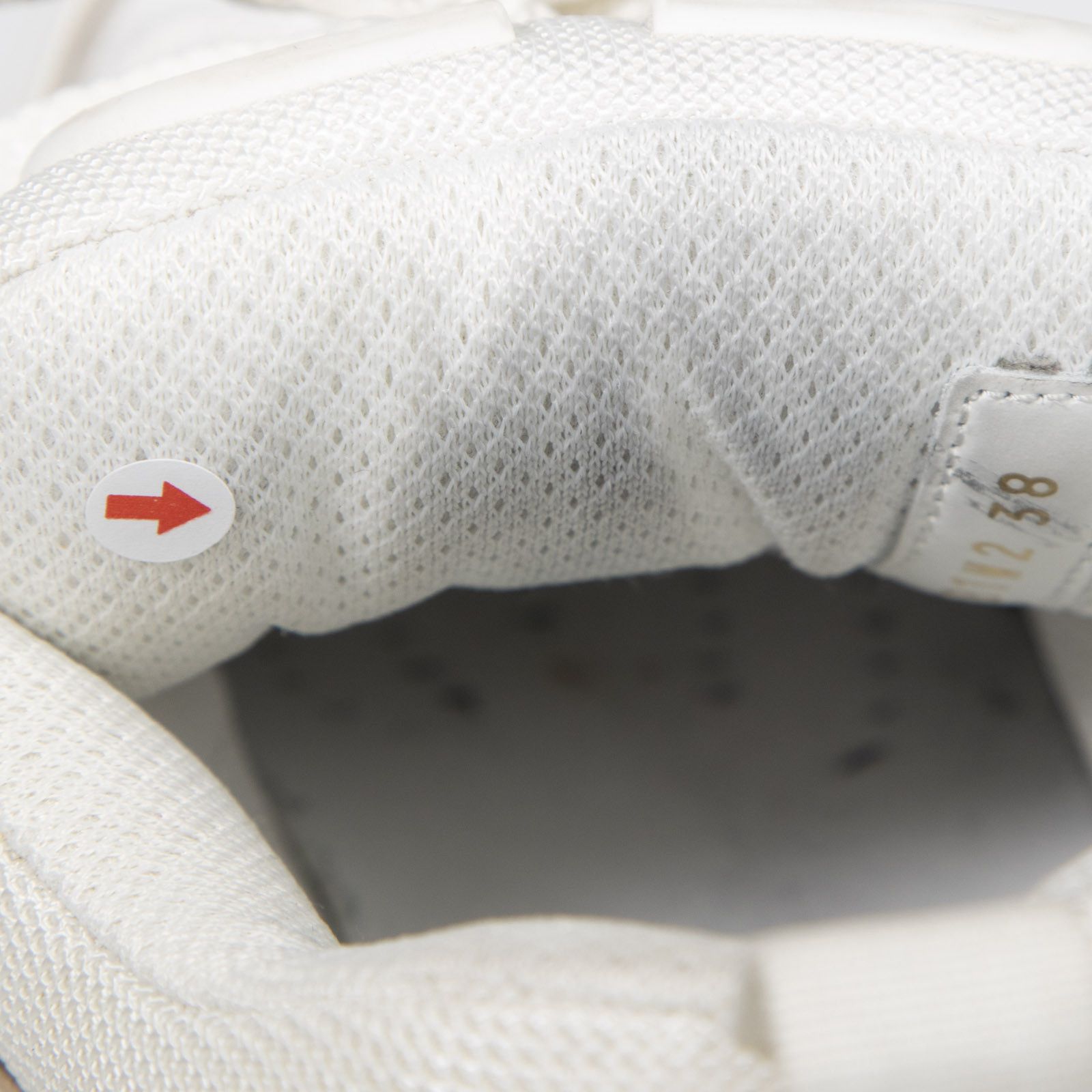 Valentino White Leather Open Skate Trainers Size US 8 / IT 38 - 14 Thumbnail
