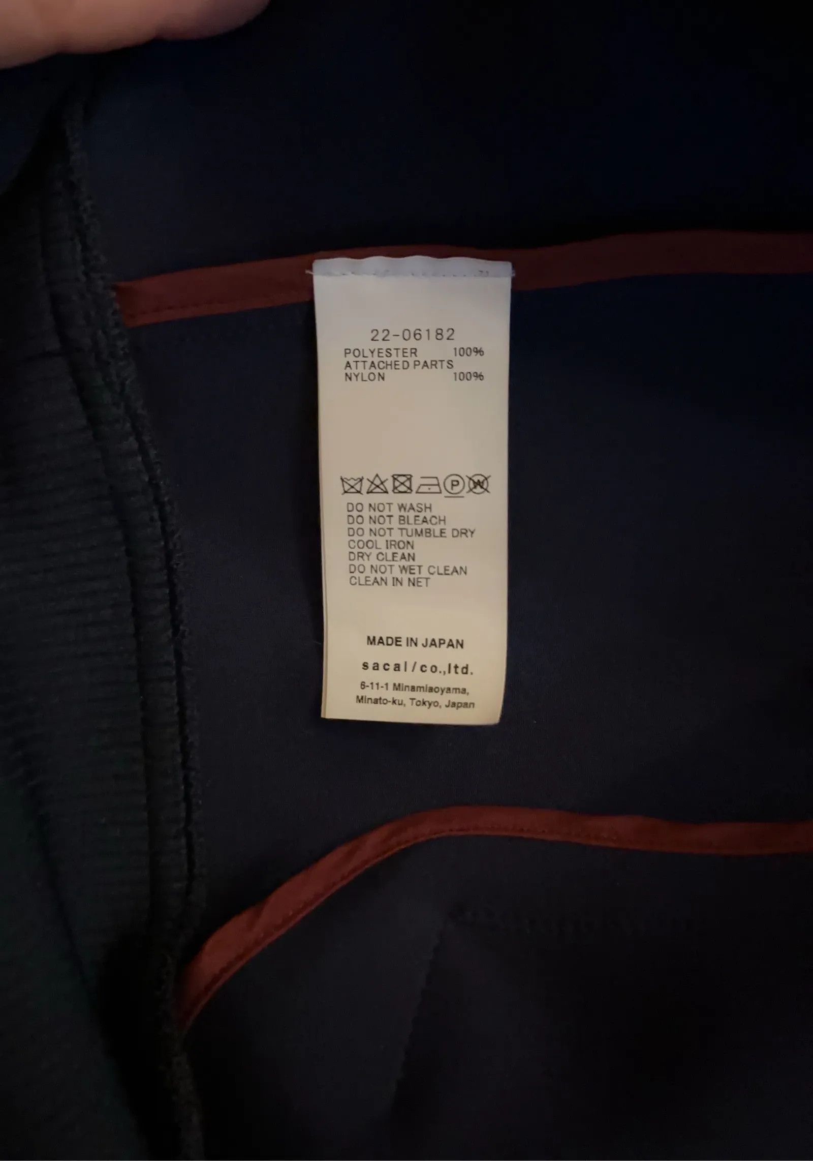Sacai Sacai 22-06182 Jacket Size S / US 4 / IT 40 - 3 Thumbnail