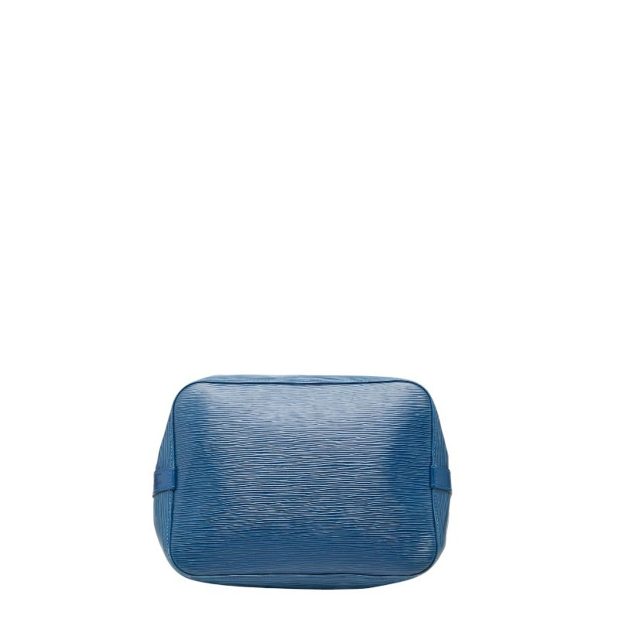 Louis Vuitton Epi Petit Noe One-Shoulder Bag/Handbag M44105 Toledo Blue Leather Women's LOUIS VUITTON