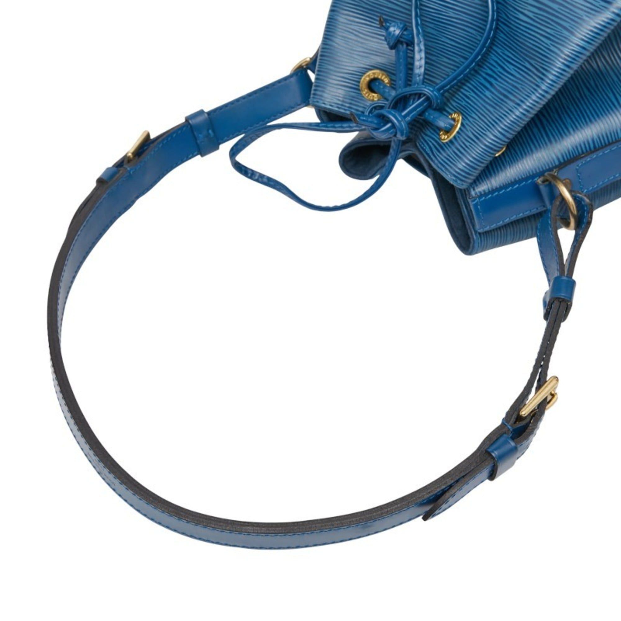Louis Vuitton Epi Petit Noe One-Shoulder Bag/Handbag M44105 Toledo Blue Leather Women's LOUIS VUITTON