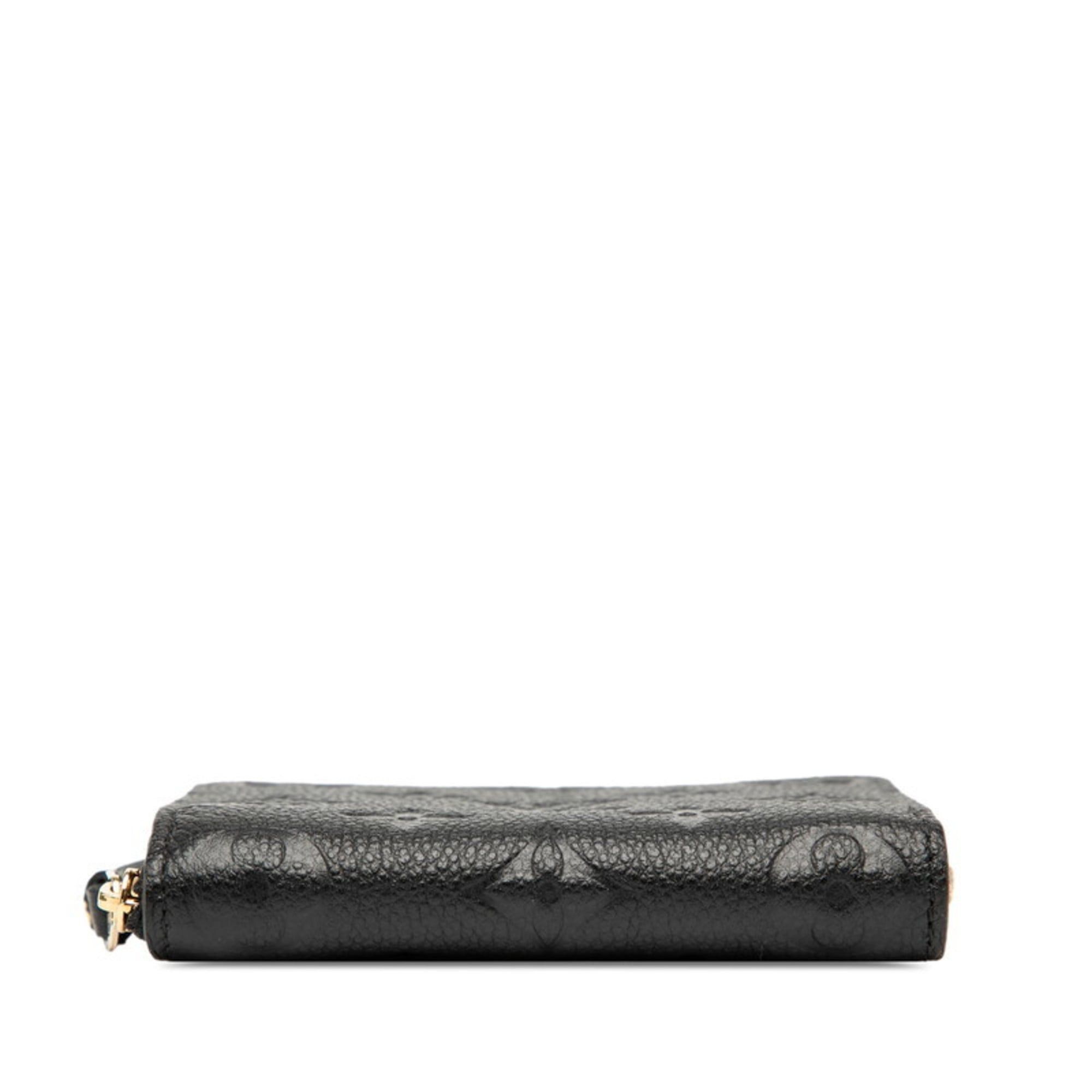 Louis Vuitton Louis Vuitton Monogram Empreinte Zippy Coin Purse M60574 Noir Black Leather Women's LOUIS VUITTON Size ONE SIZE - 3 Thumbnail