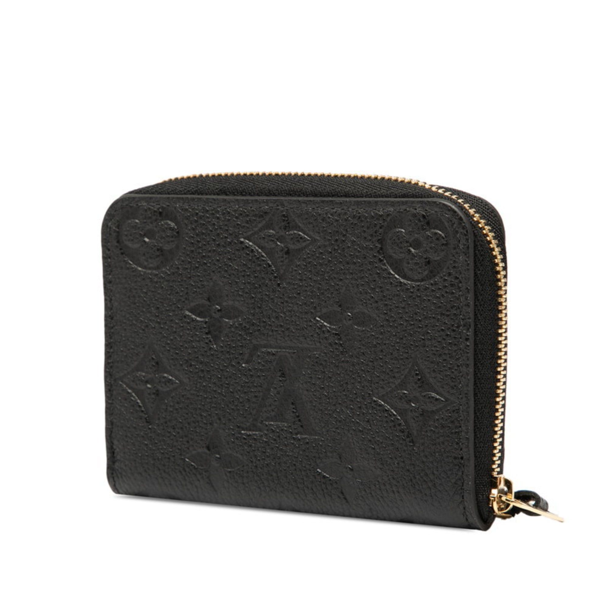 Louis Vuitton Louis Vuitton Monogram Empreinte Zippy Coin Purse M60574 Noir Black Leather Women's LOUIS VUITTON Size ONE SIZE - 2 Thumbnail